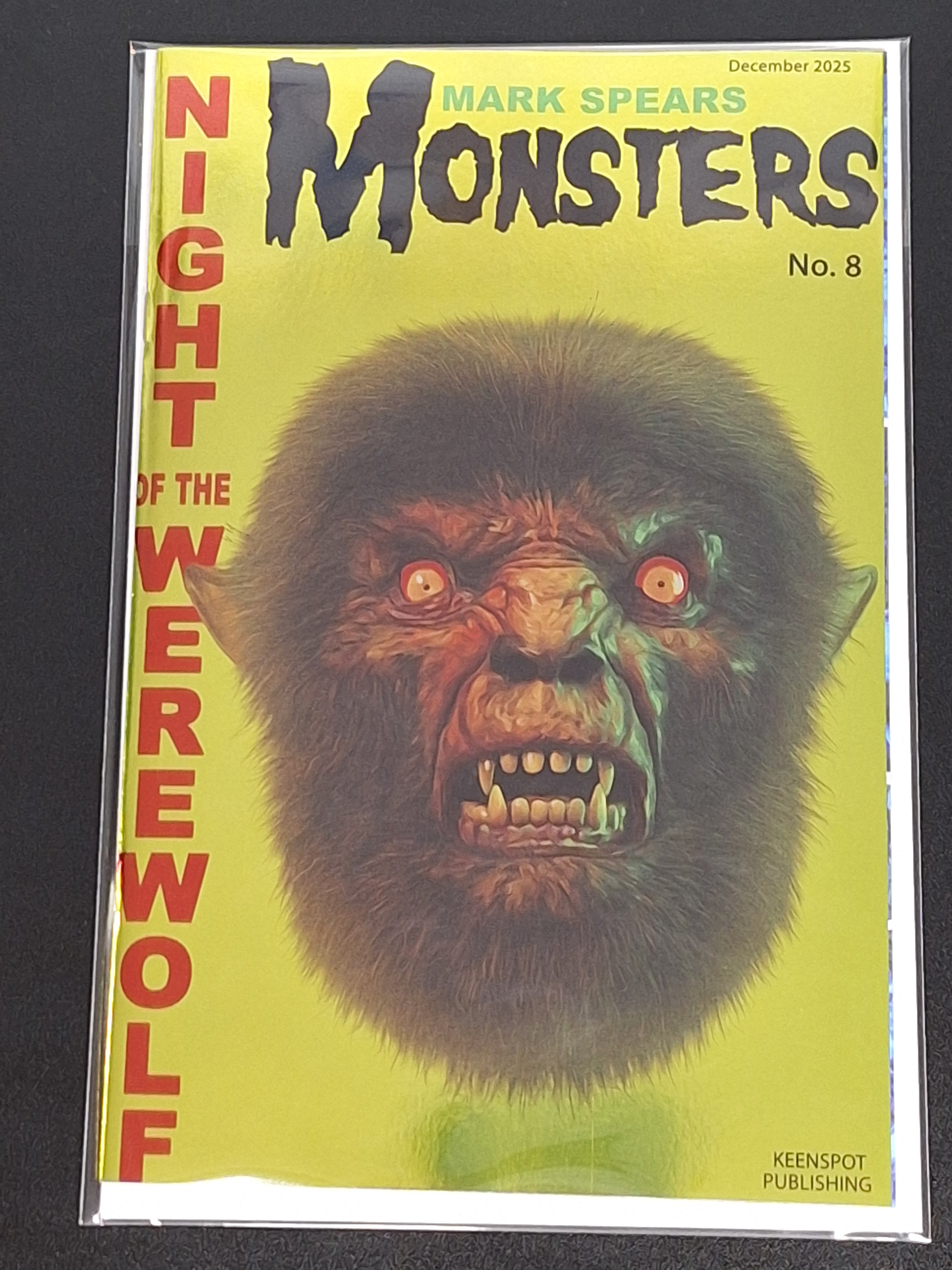 Mark Spears Monsters 8 Keenspot 2025 Blind Bag A38 Foil 1:300 Variant