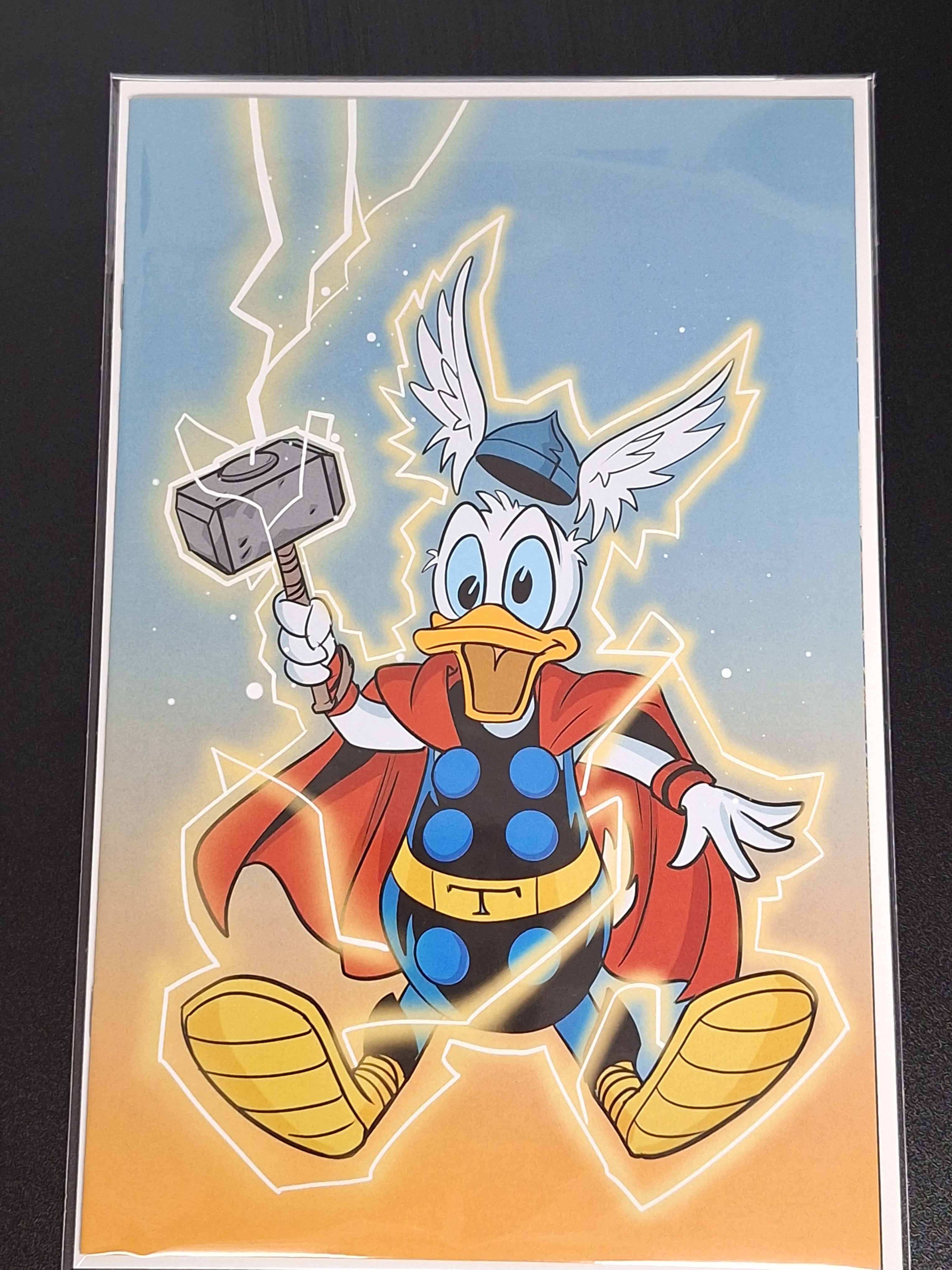 What If Donald Duck Became Thor 1 Phil Noto Retailer Incentive 1:50 Virgin Variant