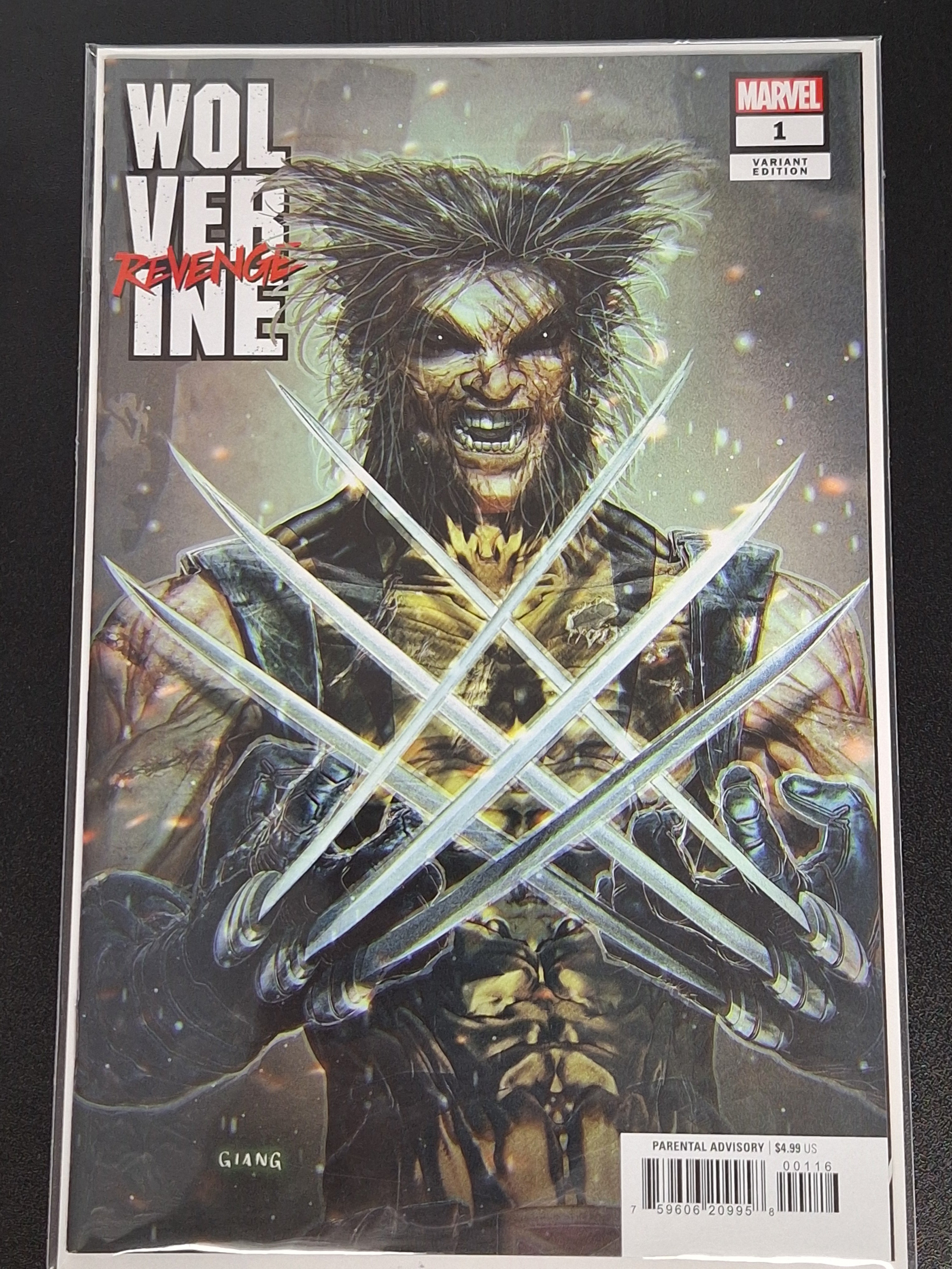 Wolverine Revenge 1 John Giang Retailer Incentive 1:25 Variant