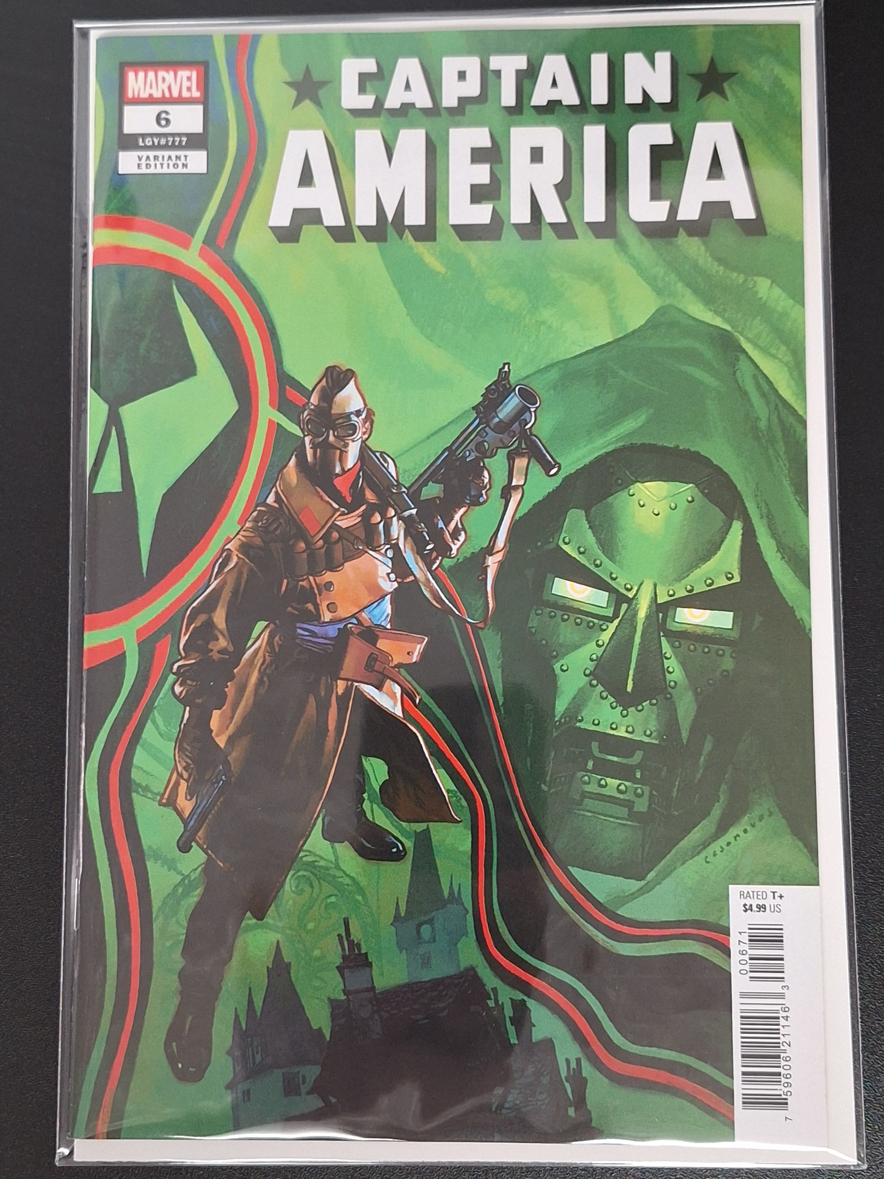 Captain America 6 Marvel 2025 Casanovas Variant 1st Salvation & Red Widow