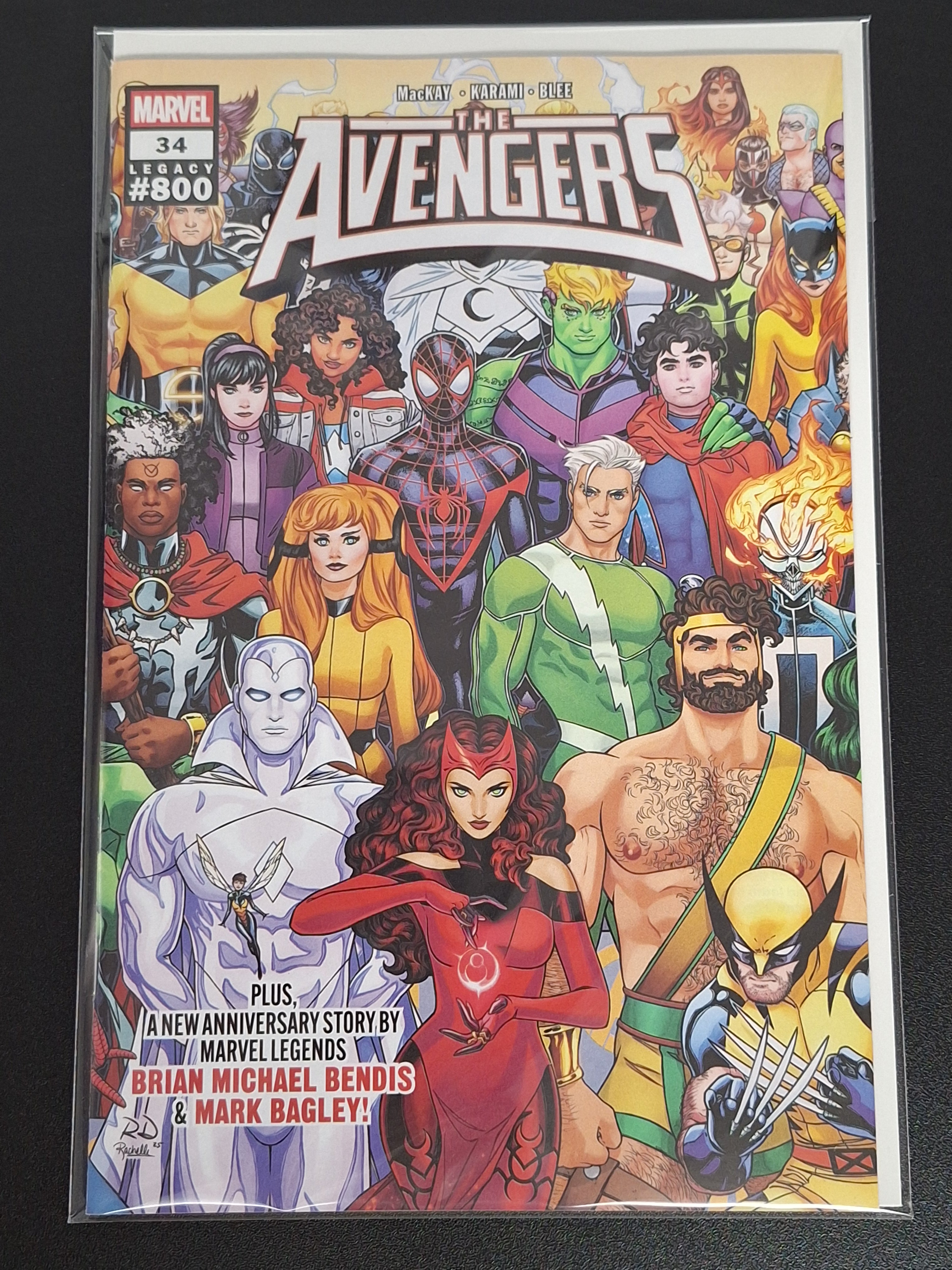 The Avengers 34 Marvel 2026 Cover A Oversized Legacy #800