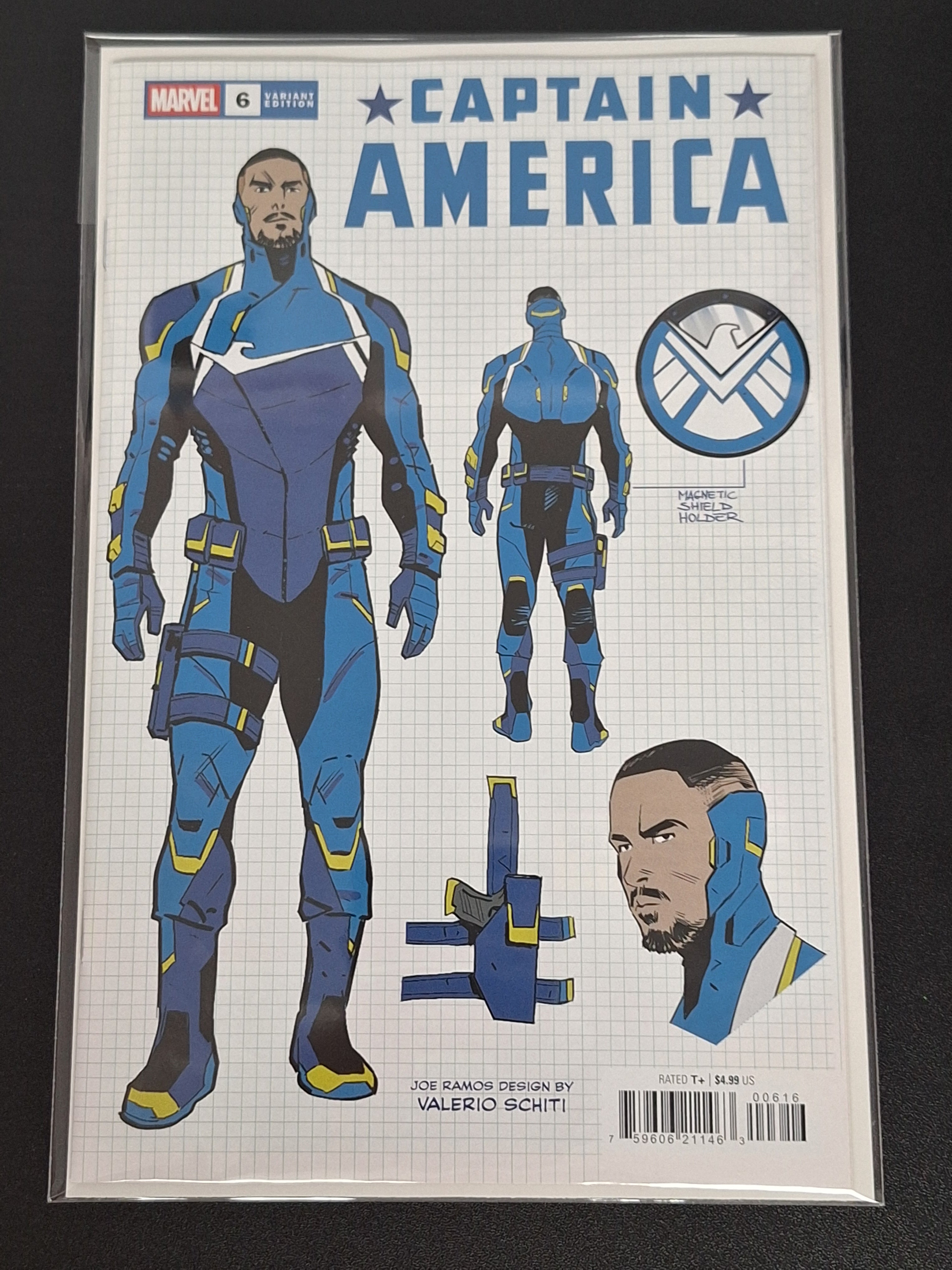 Captain America 6 Marvel 2025 Design 1:10 Variant 1st Salvation & Red Widow