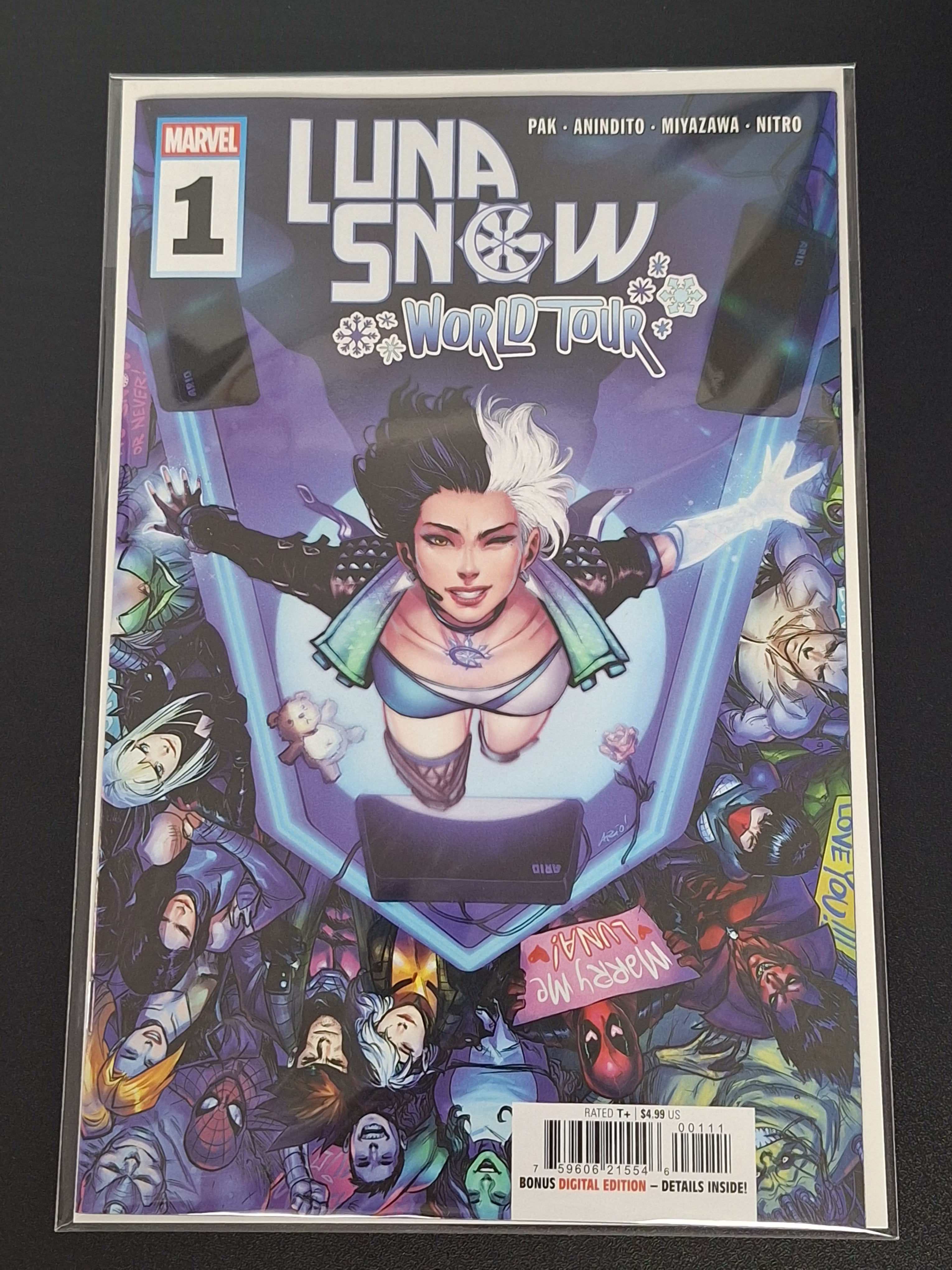 Luna Snow: World Tour 1 Marvel 2026 Cover A 1st App of Vibe
