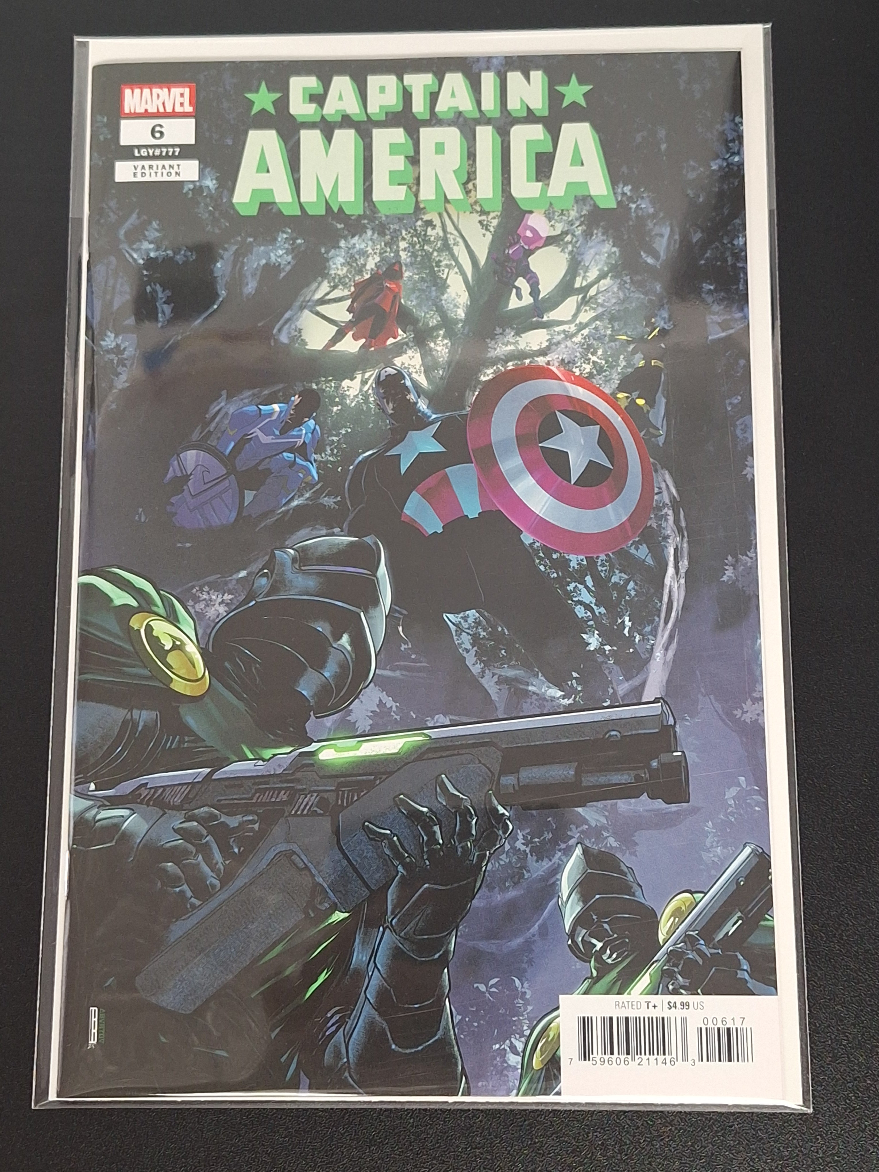 Captain America 6 Marvel 2025 David Baldeon 1:25 Variant 1st Salvation & Red Widow