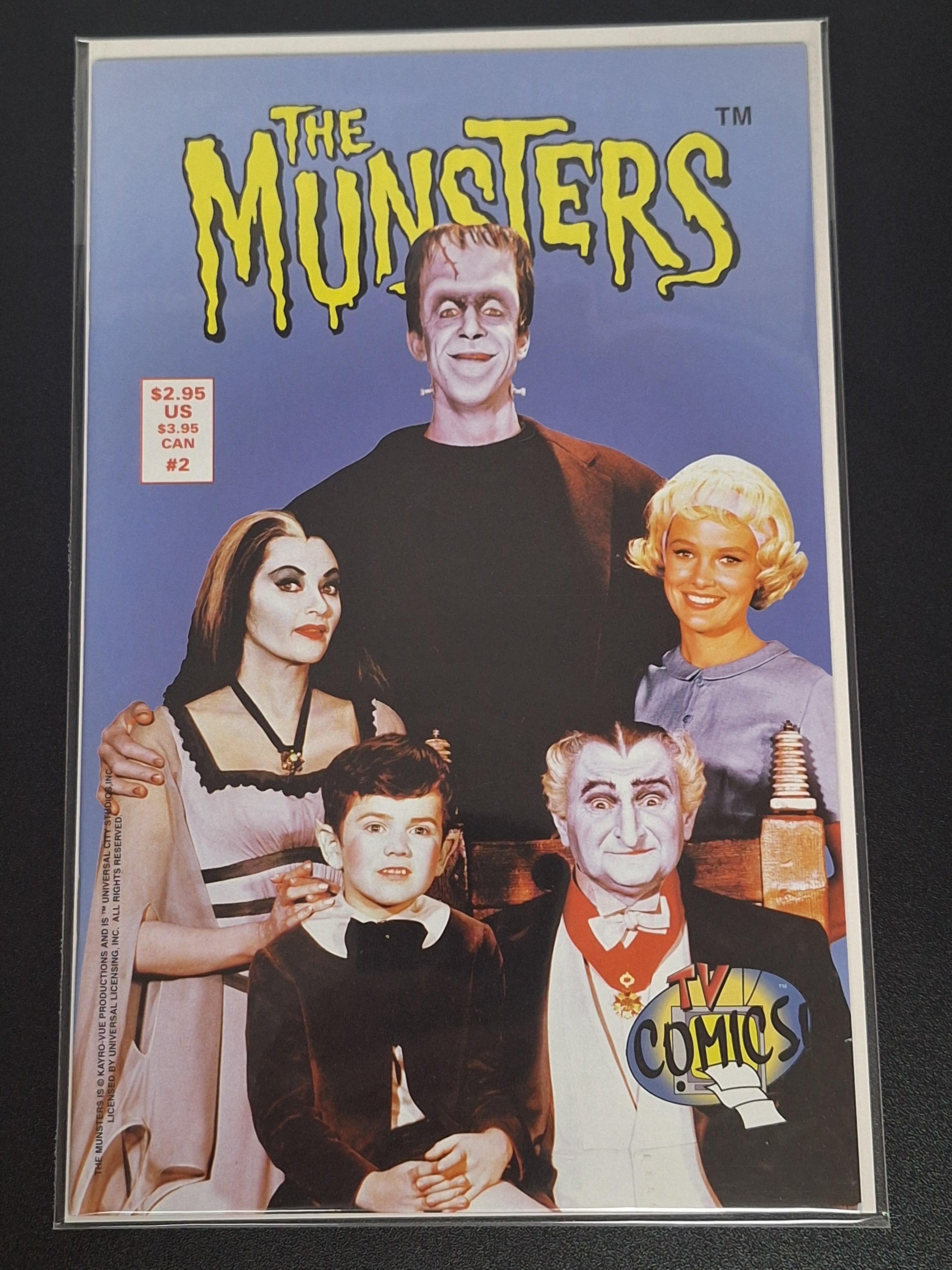 The Munsters 2 TV Comics 1997 Scarce Variant Cover B