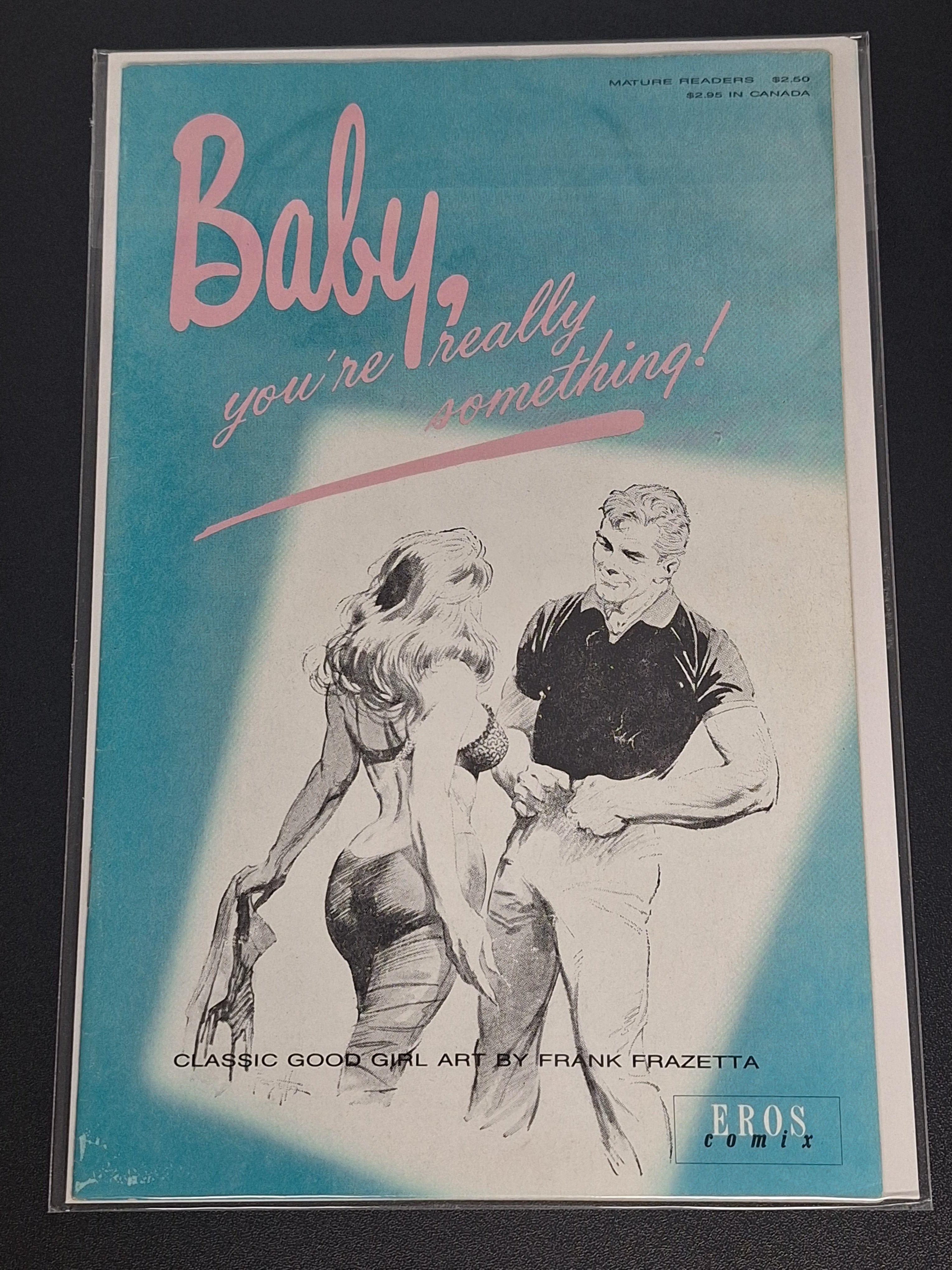 Baby, You're Really Something! Classic Good Girl Art By Frank Frazetta 1990