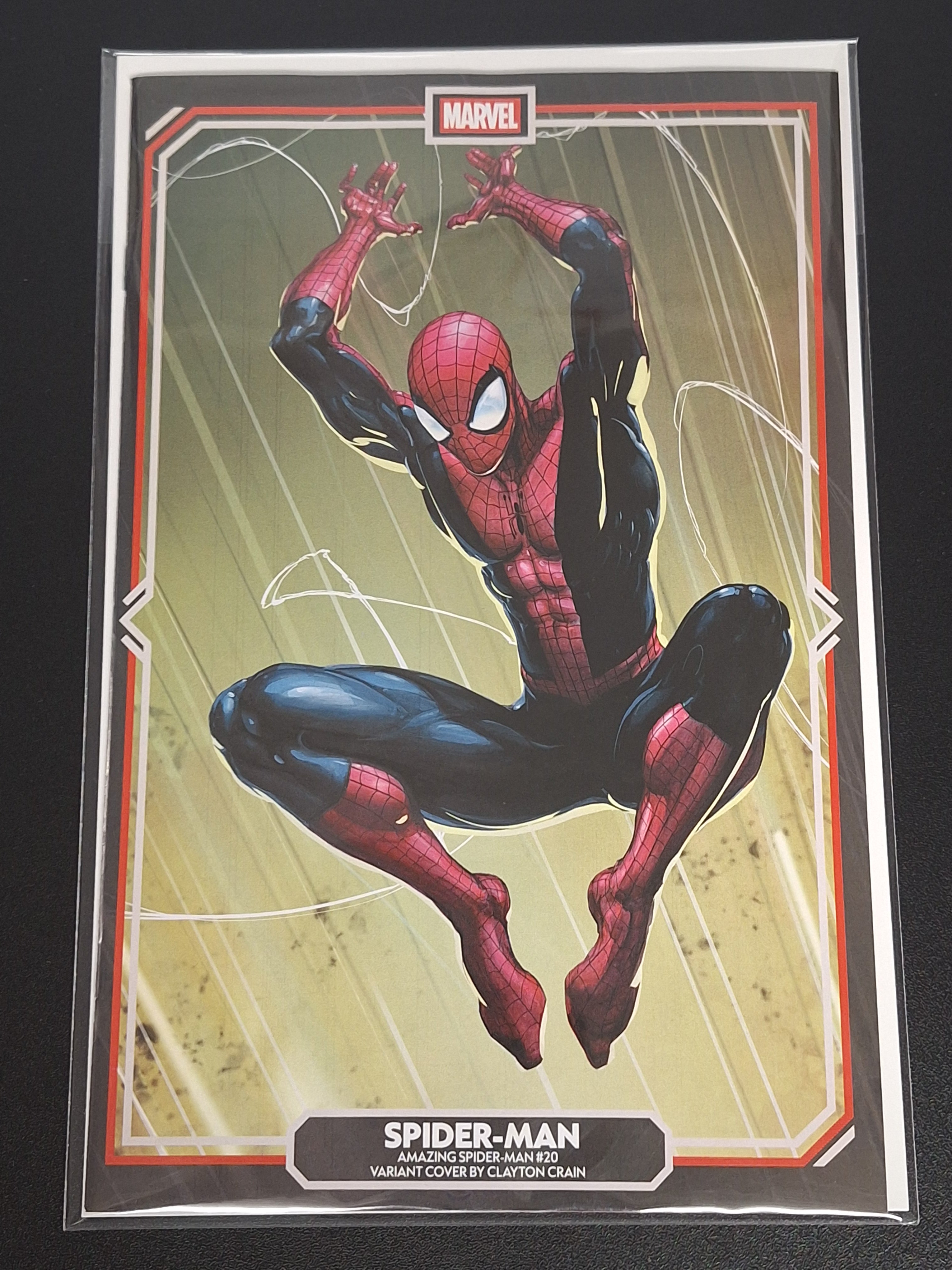 Amazing Spider-Man 20 Marvel 2026 Clayton Crain Variant