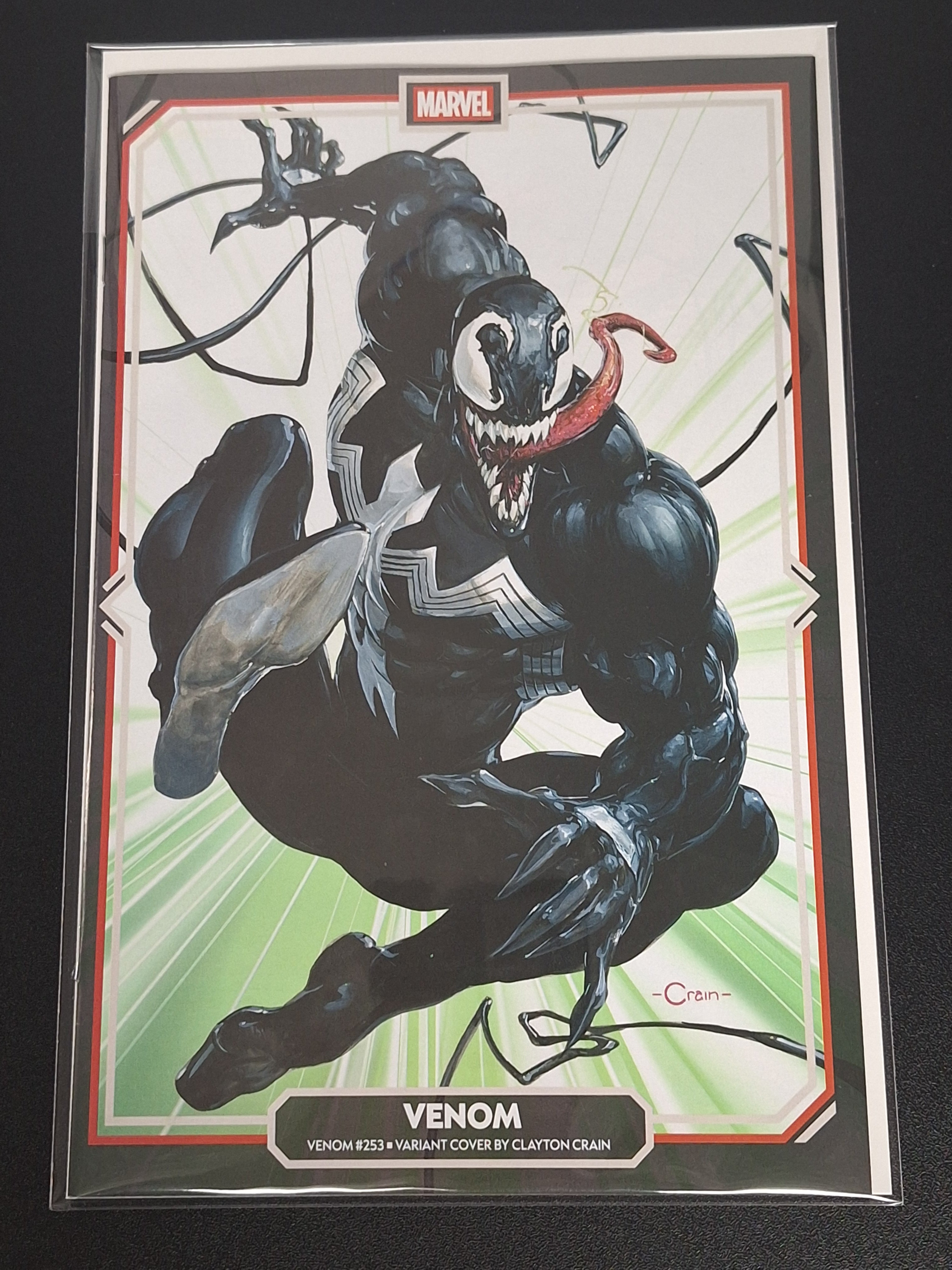 Venom 253 Marvel 2026 Clayton Crain Variant