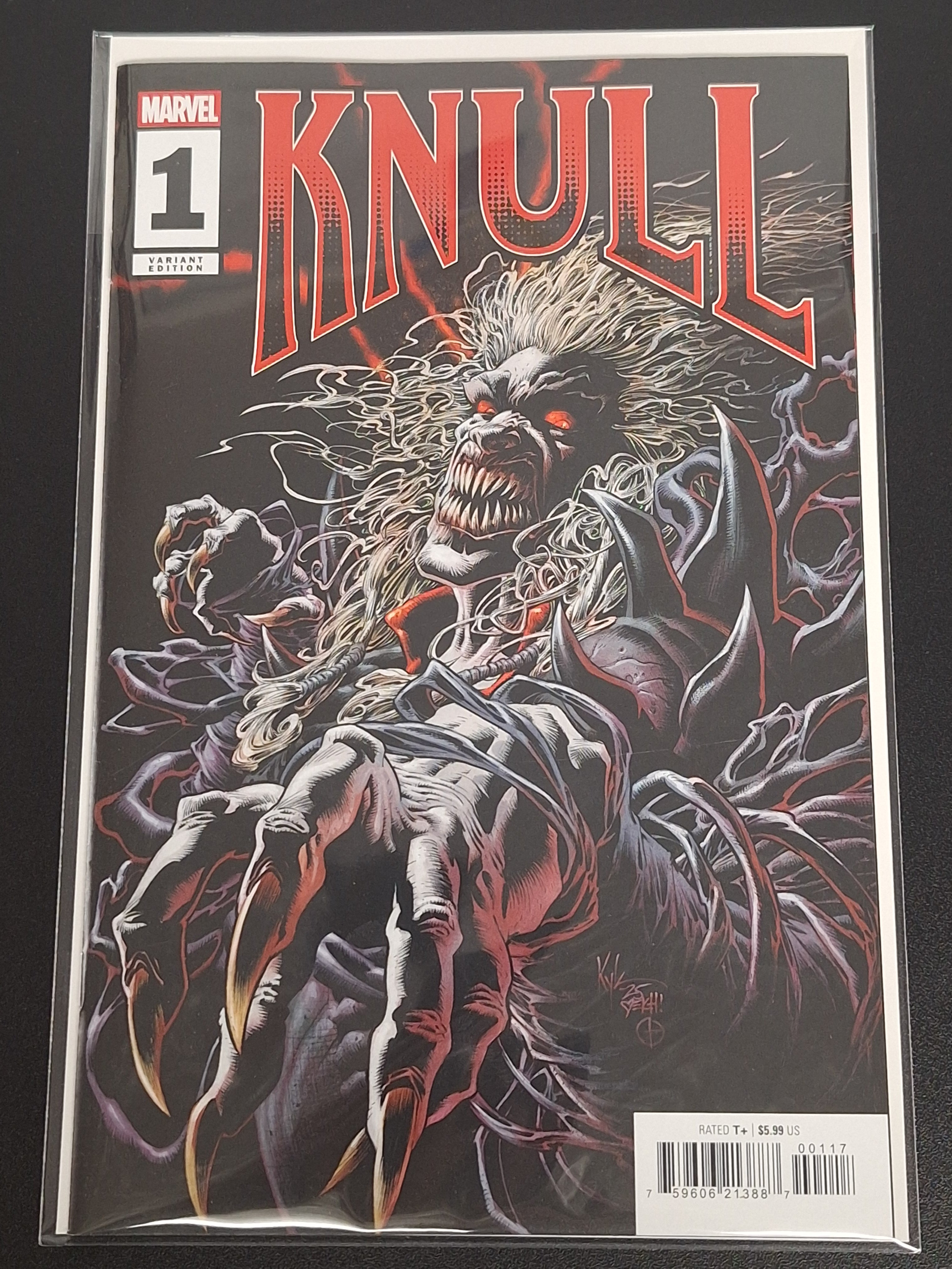 Knull 1 Marvel 2026 Kyle Hotz 1:25 Variant
