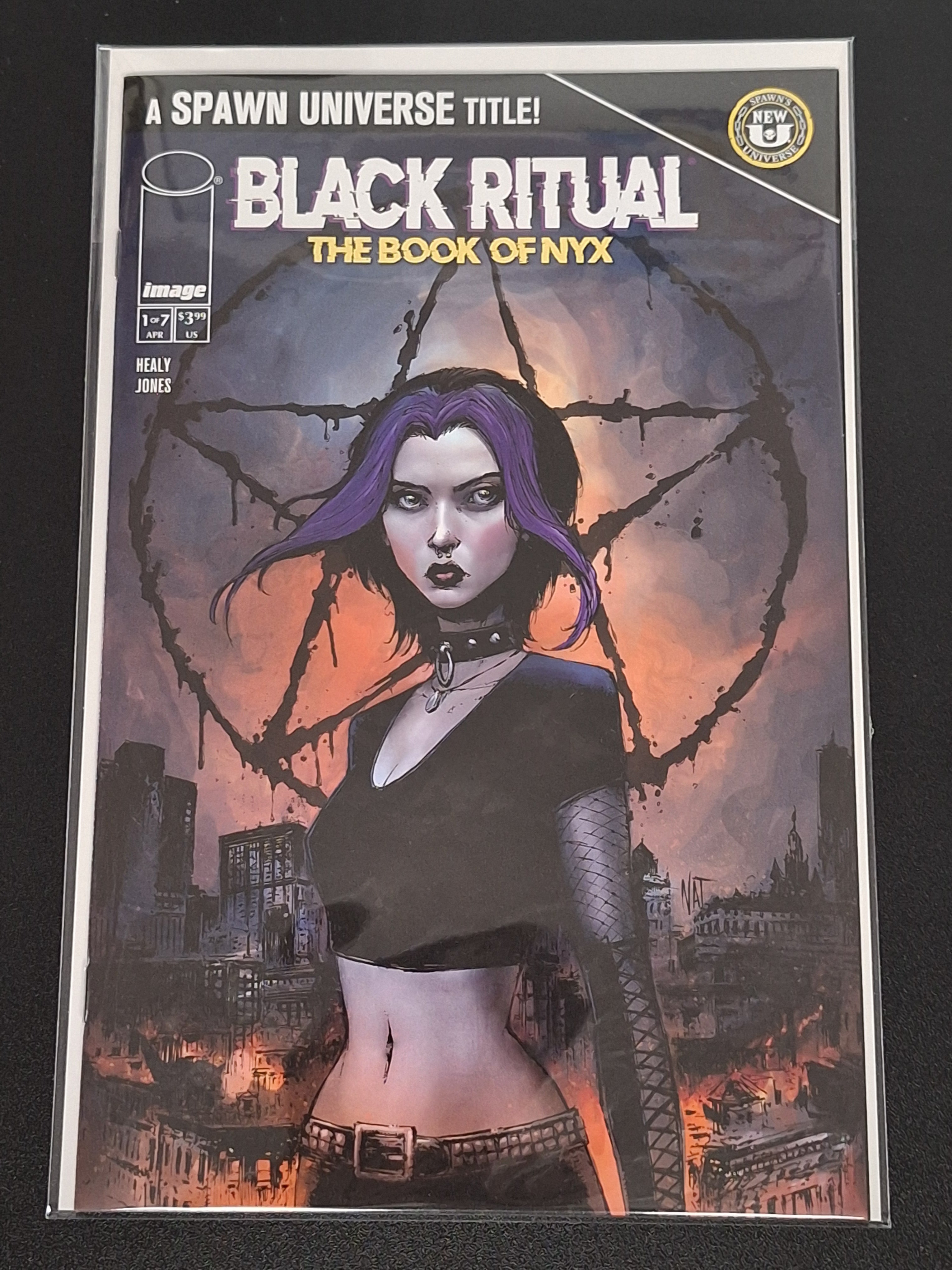 Black Ritual The Book Of Nyx 1 Image 2025 Cover A Nat Jones