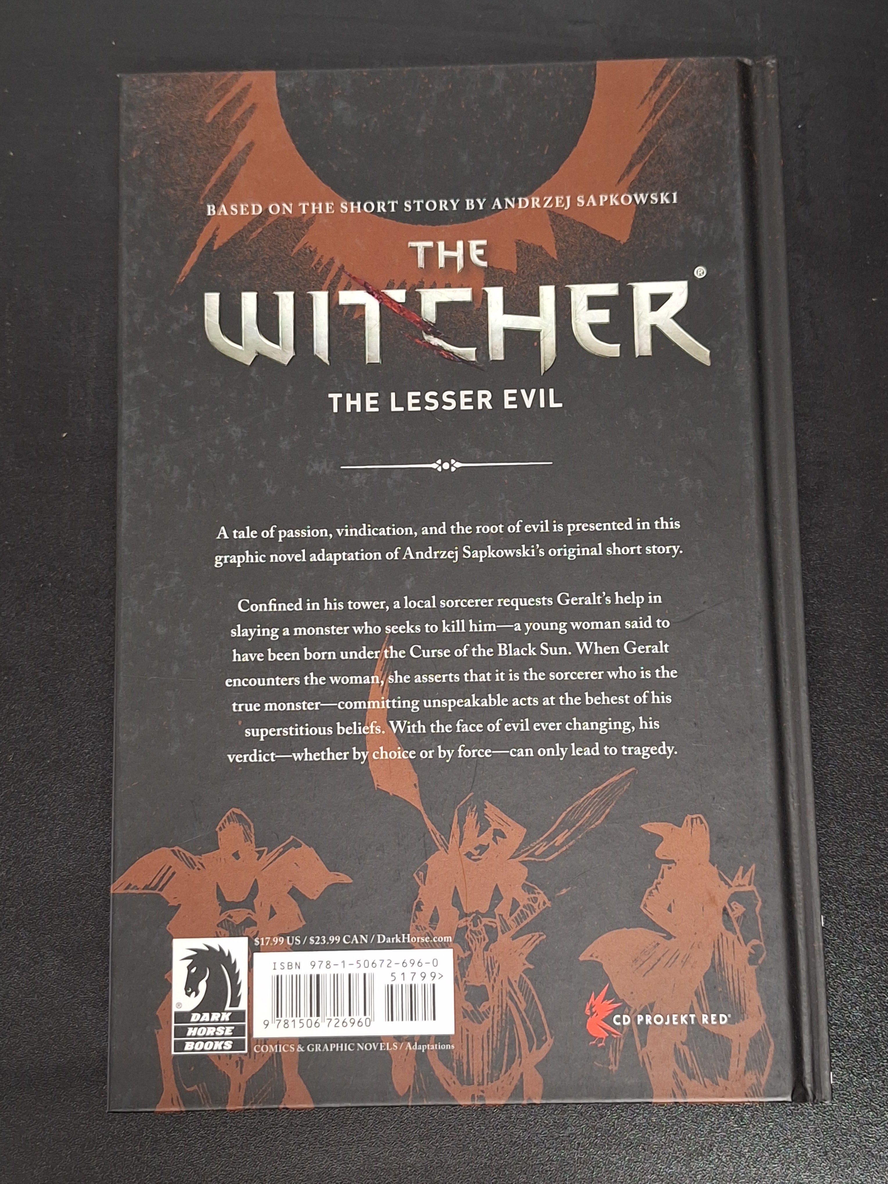 The Witcher: The Lesser Evil - Dark Horse Comics Hardcover