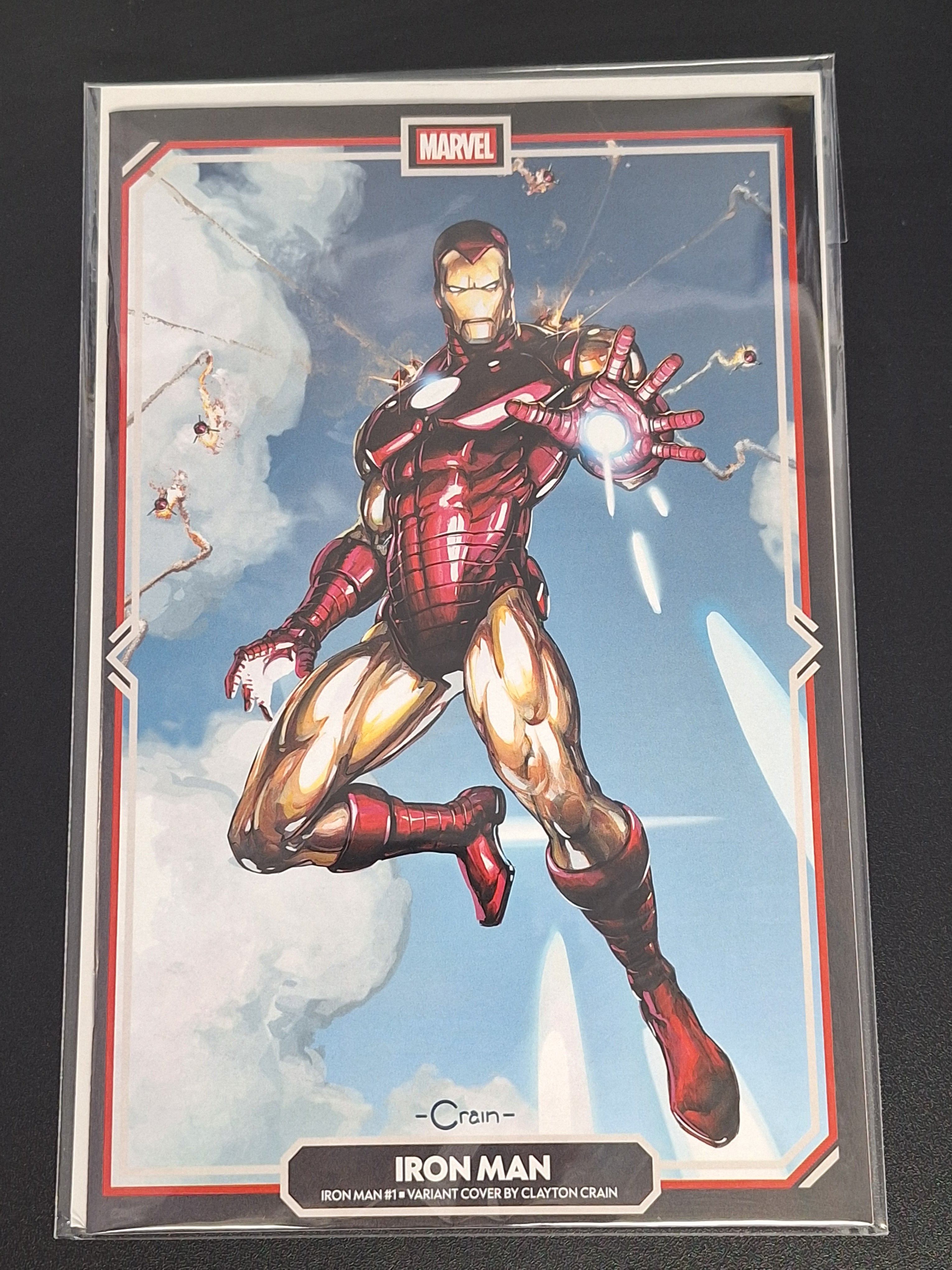 Iron Man 1 Marvel 2026 Clayton Crain Variant