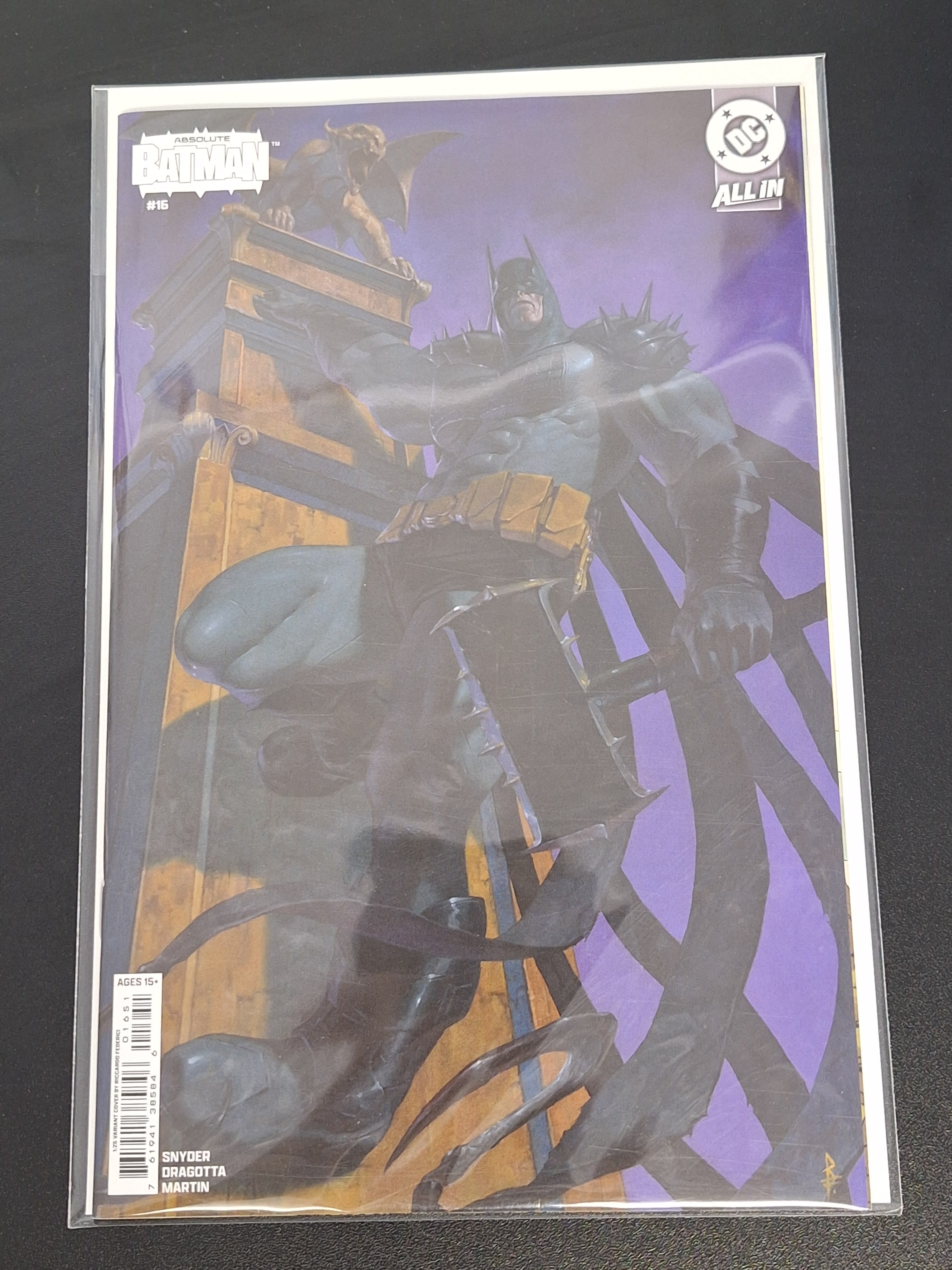 Absolute Batman 16 DC 2026 Riccardo Federici 1:25 Variant