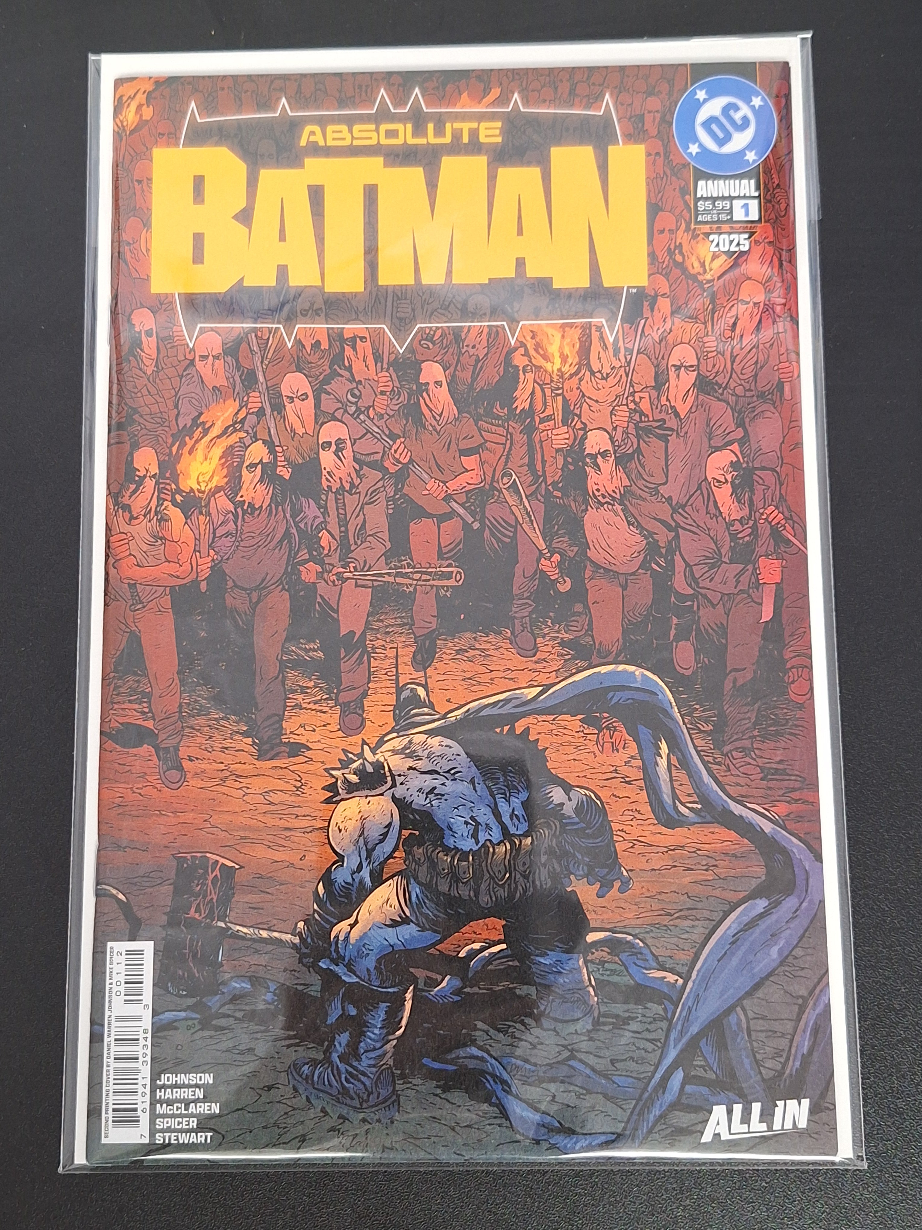 Absolute Batman Annual 1 DC 2026 Second Printing Cover A