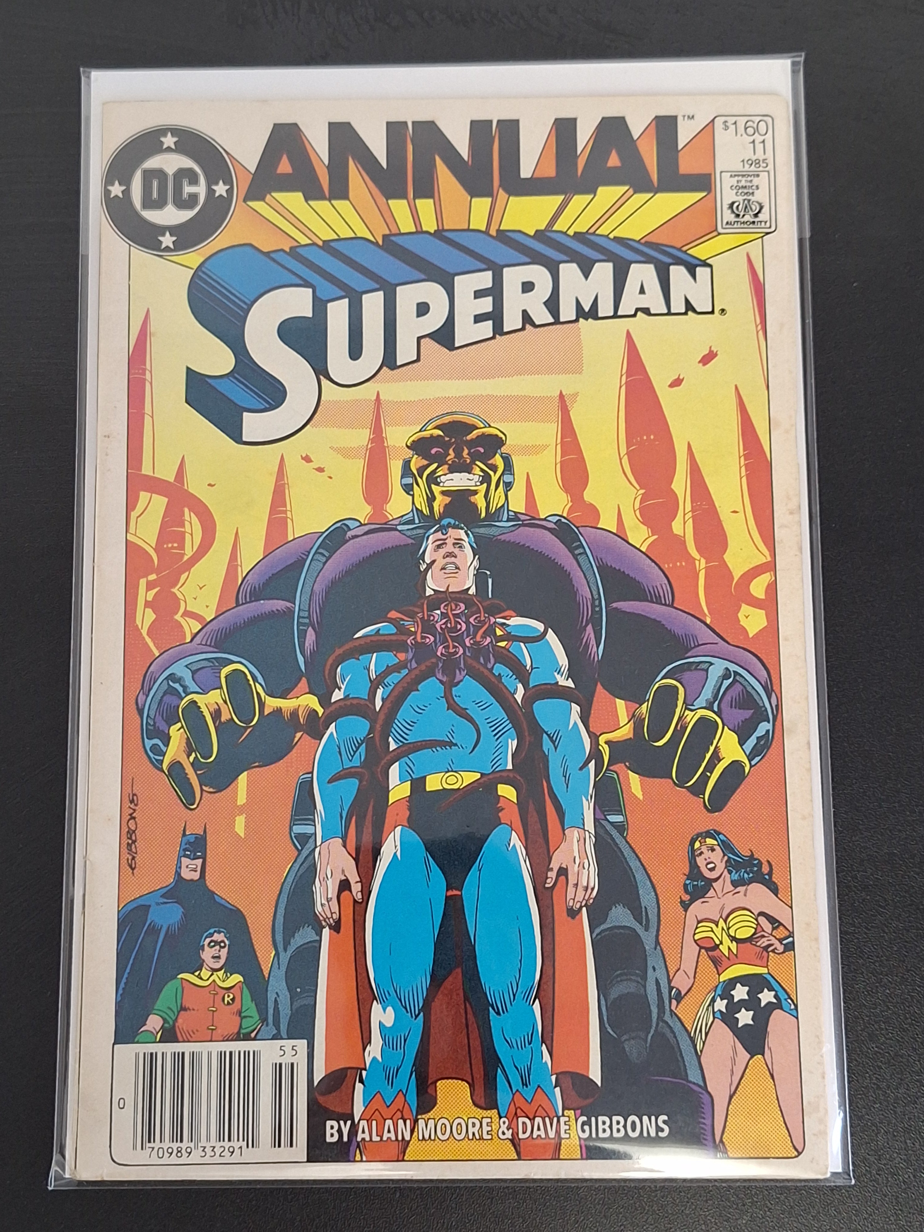 Superman Annual 11 DC 1985 1st App Of Black Mercy, CPV
