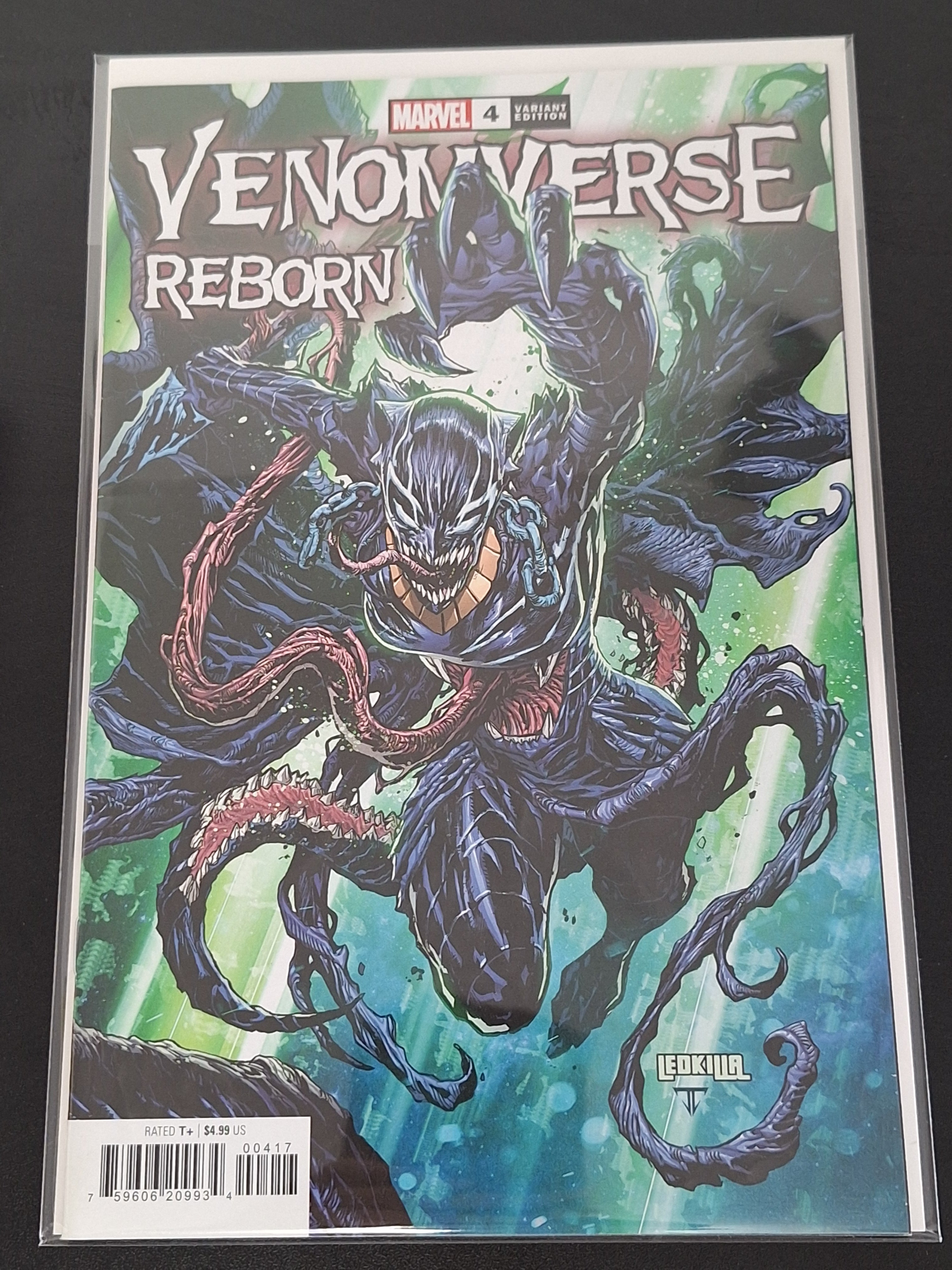 Venomverse Reborn 4 Marvel 2024 Ken Lashley 1:25 Variant
