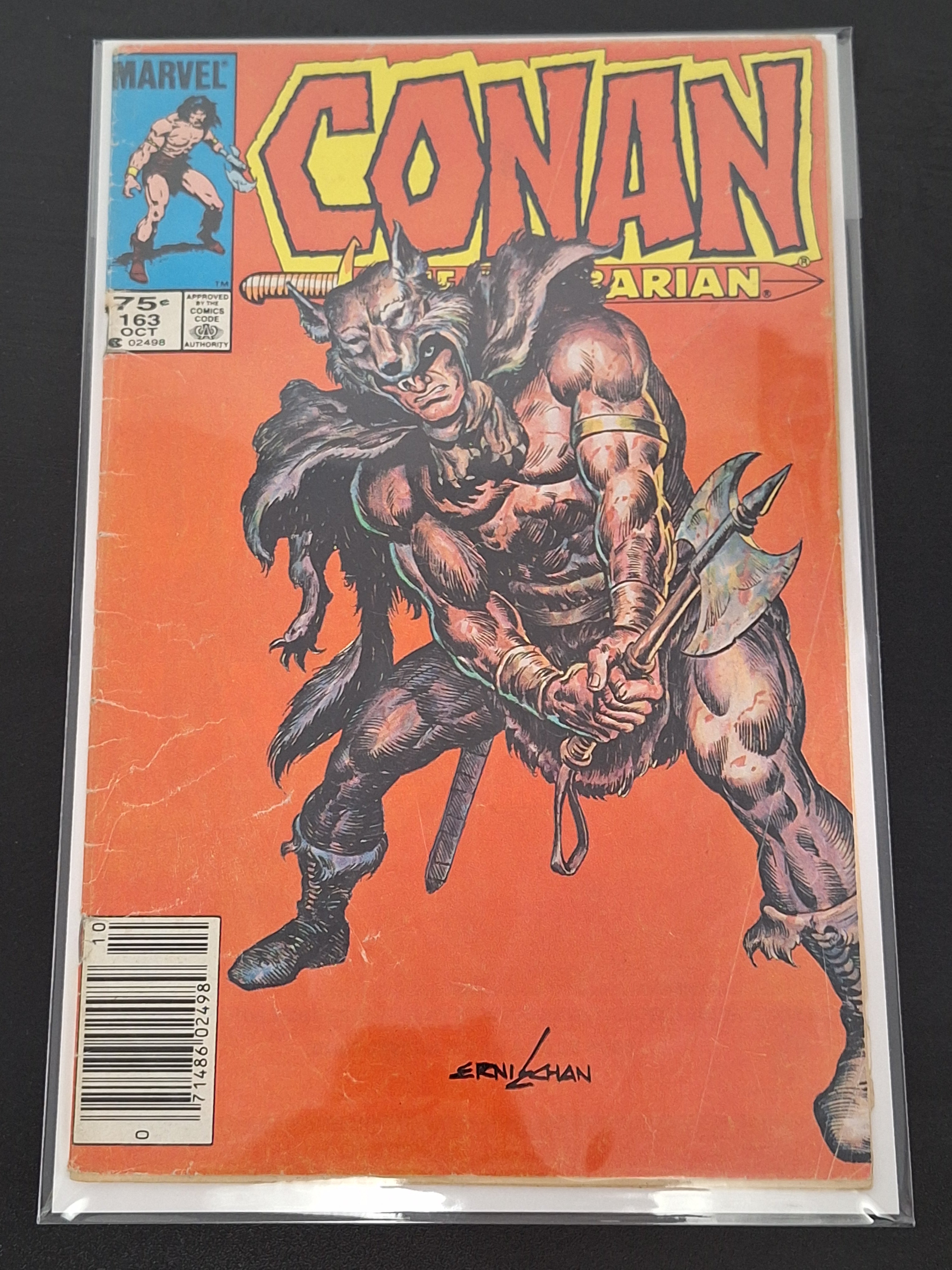 Conan The Barbarian 163 Marvel 1984 CPV