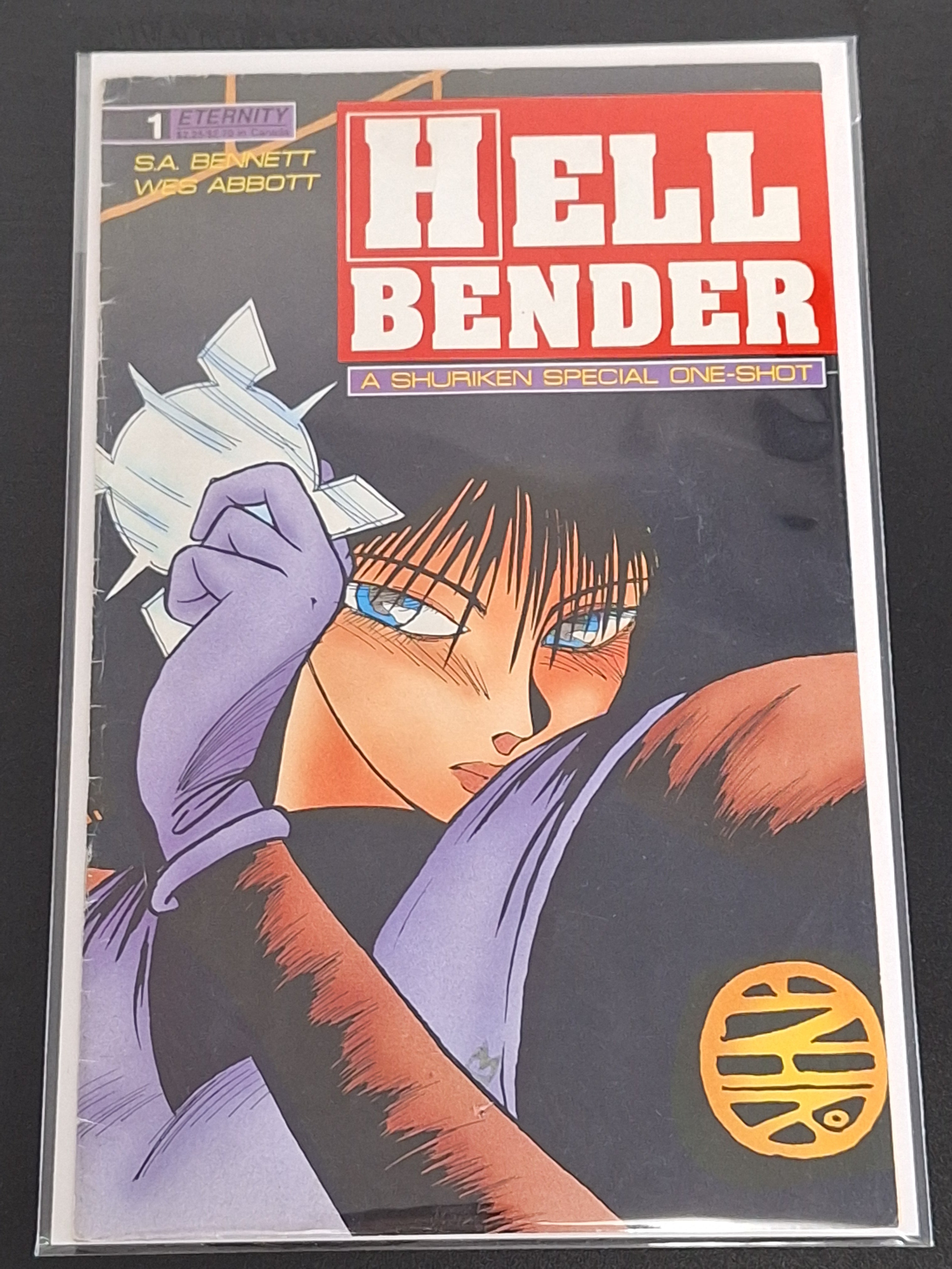 Hellbender A Shuriken Special One-Shot 1 Eternity Comics 1990