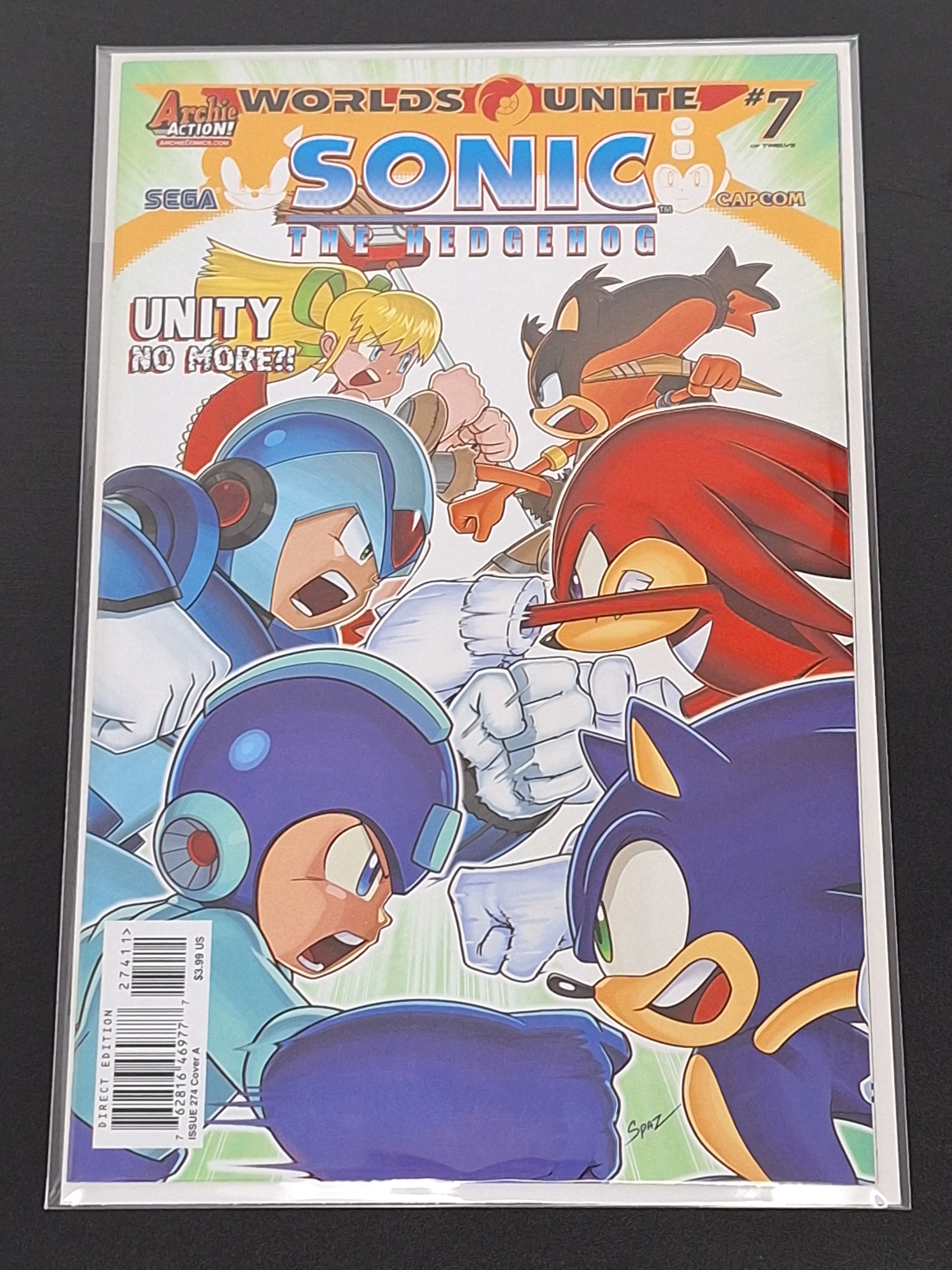 Sonic The Hedgehog 274 Archie Comics 2015 Very Scarce Series