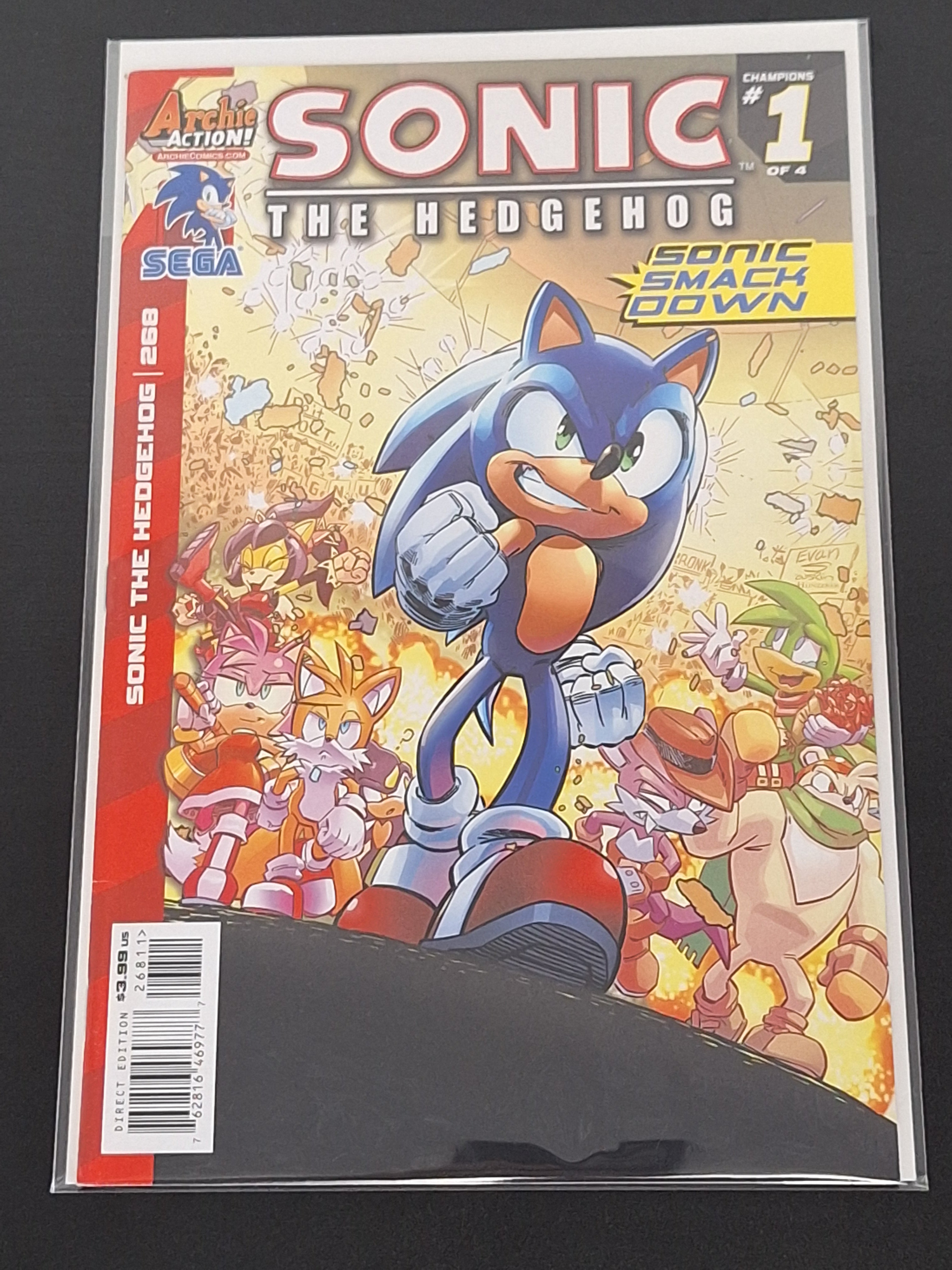 Sonic The Hedgehog 268 Archie Comics 2015 1st App of Breezie