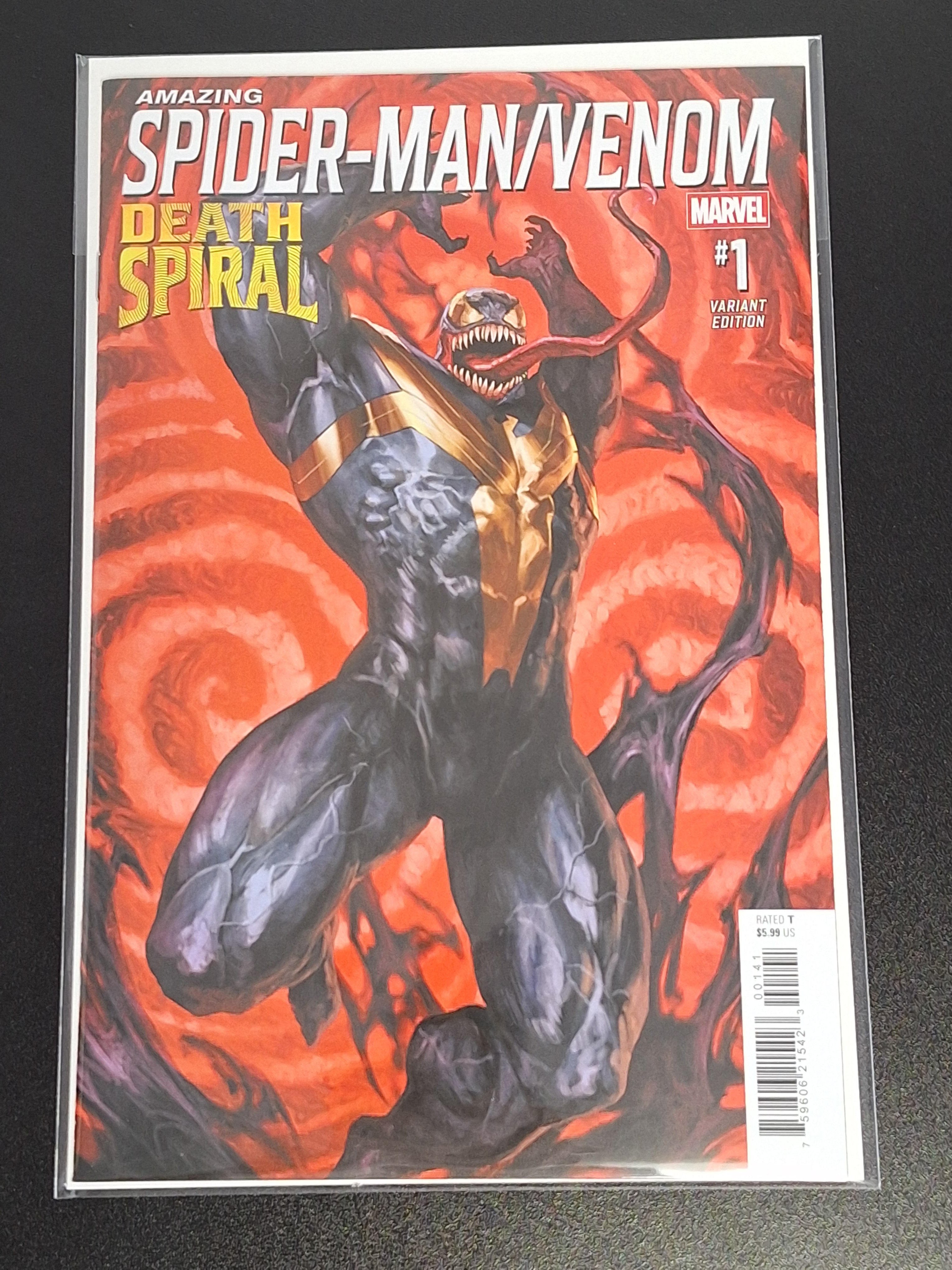 Amazing Spider-Man / Venom: Death Spiral 1 Marvel 2026 1st Torment Skan Variant