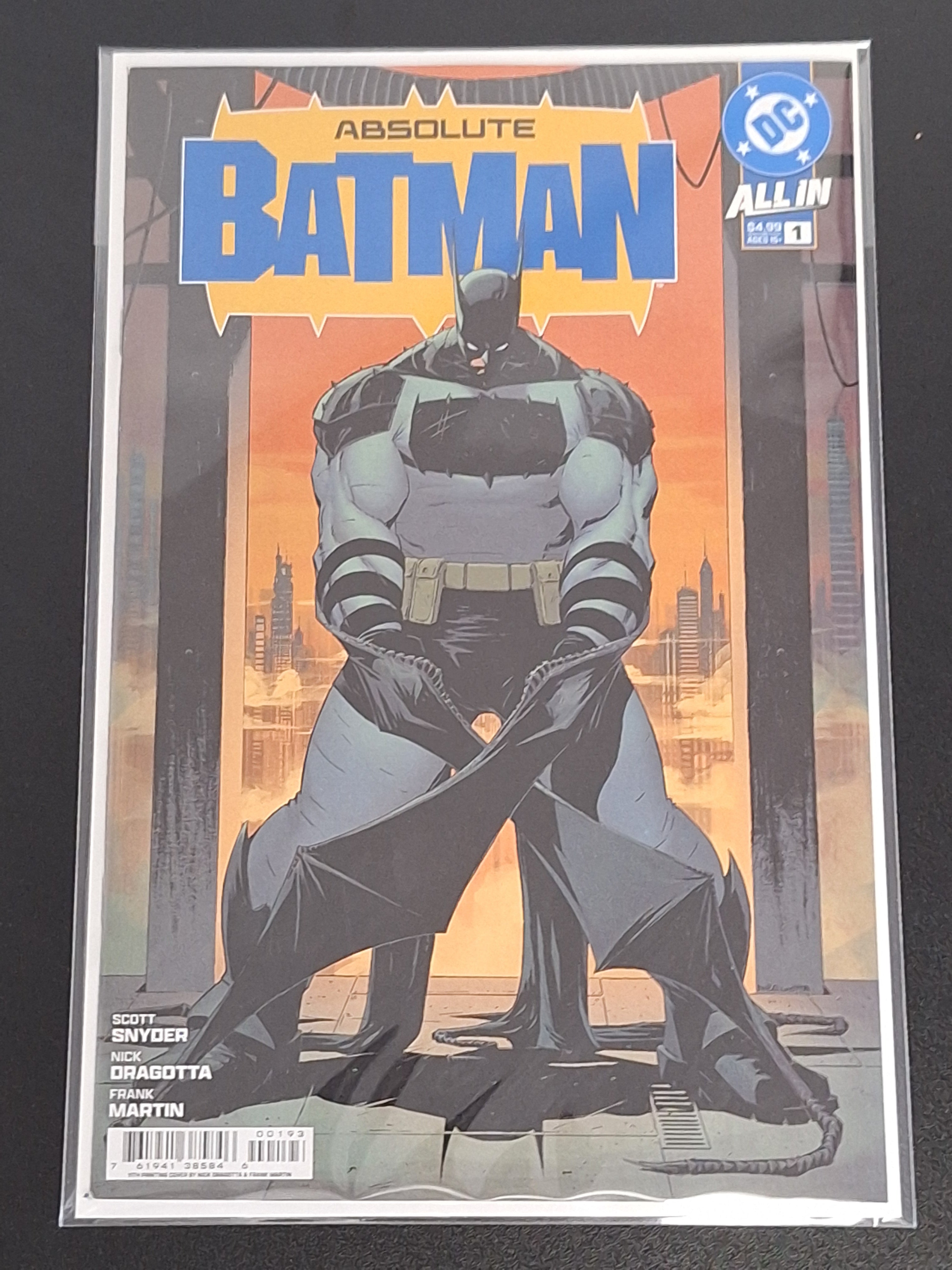 Absolute Batman 1 DC 2026 Eleventh Printing Cover A