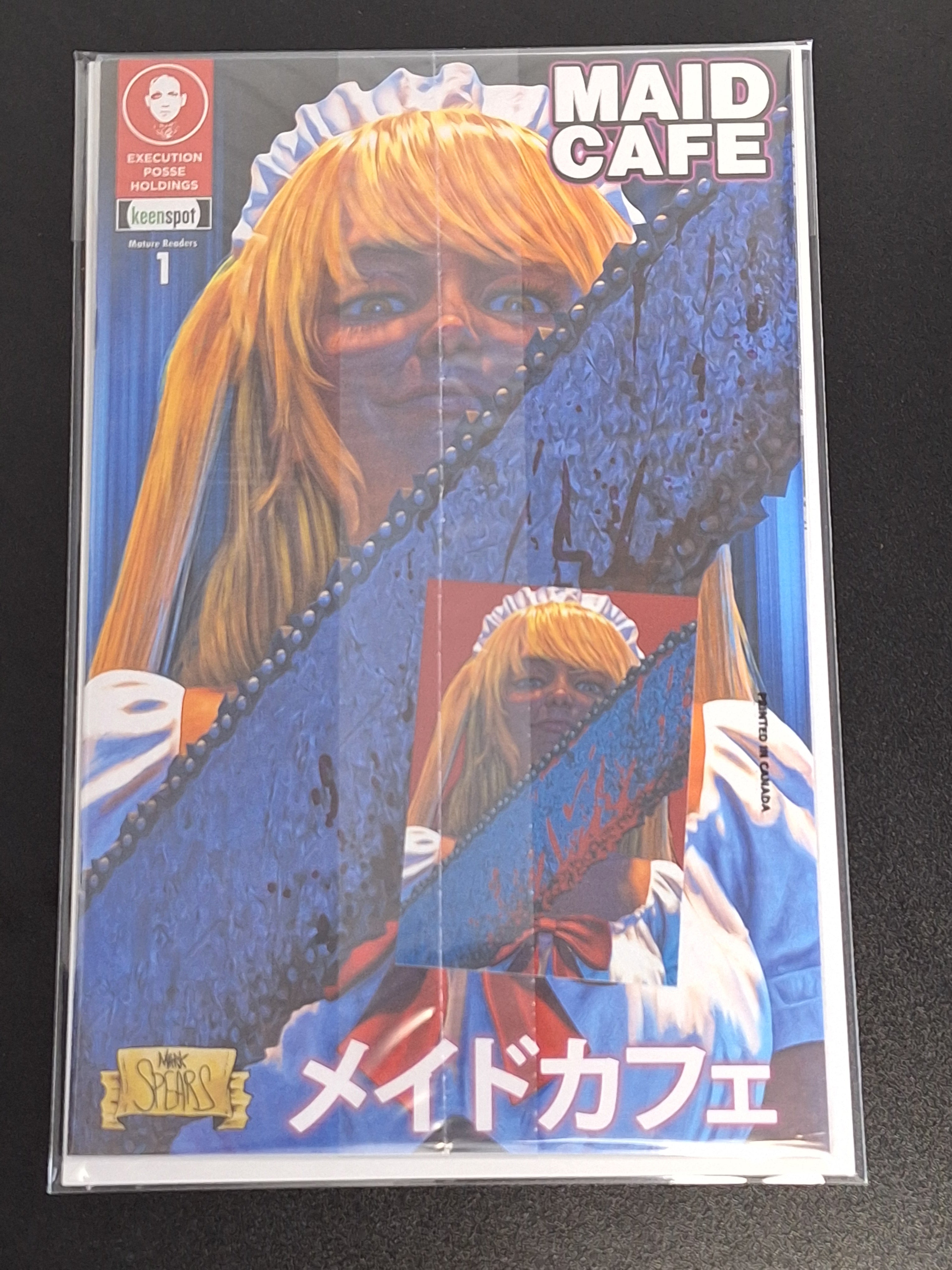 Maid Cafe 1 Keenspot 2026 Cover A Mark Spears Polybagged With Trading Card