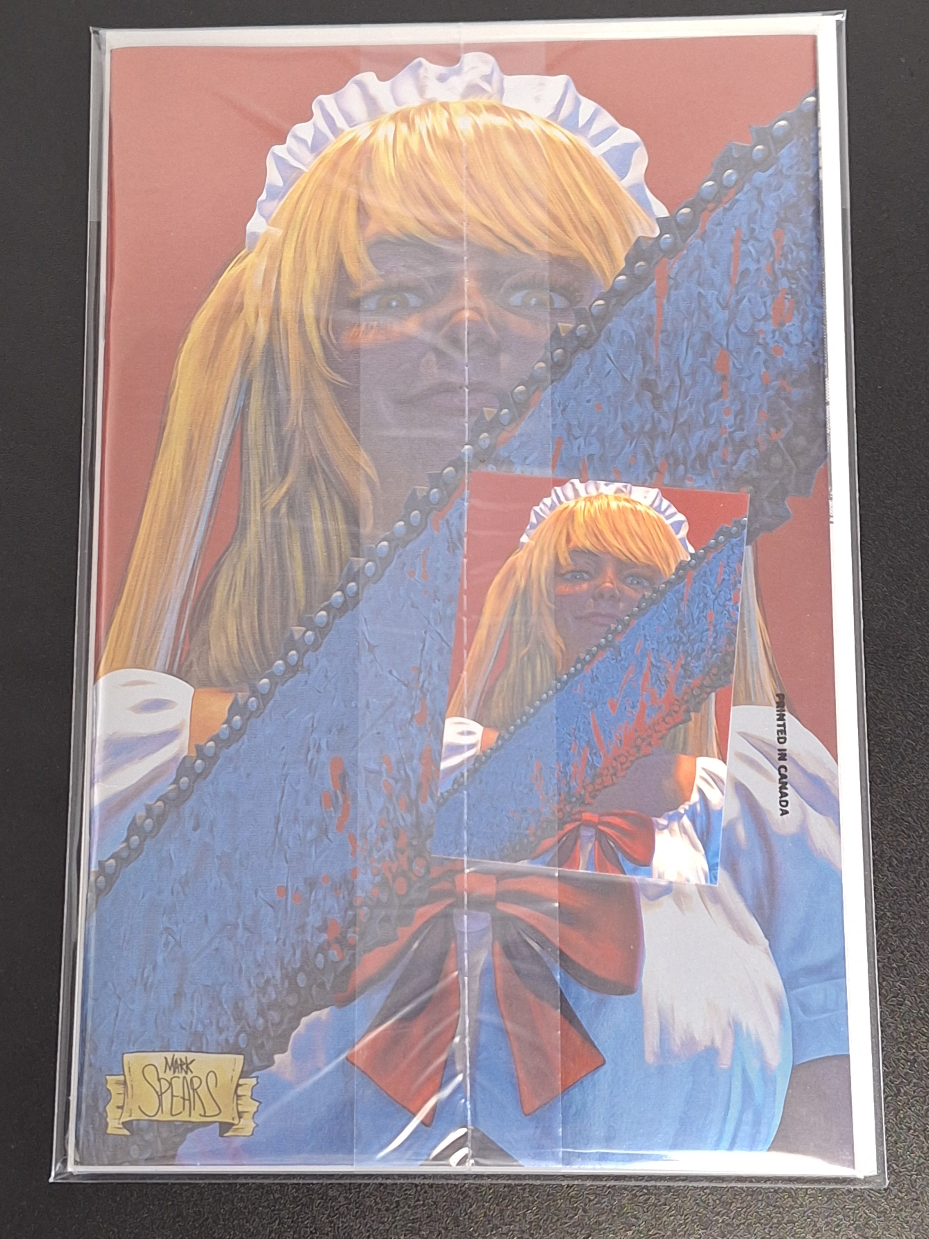 Maid Cafe 1 Keenspot 2026 Cover C Mark Spears Virgin Foil Variant Polybagged With Trading Card