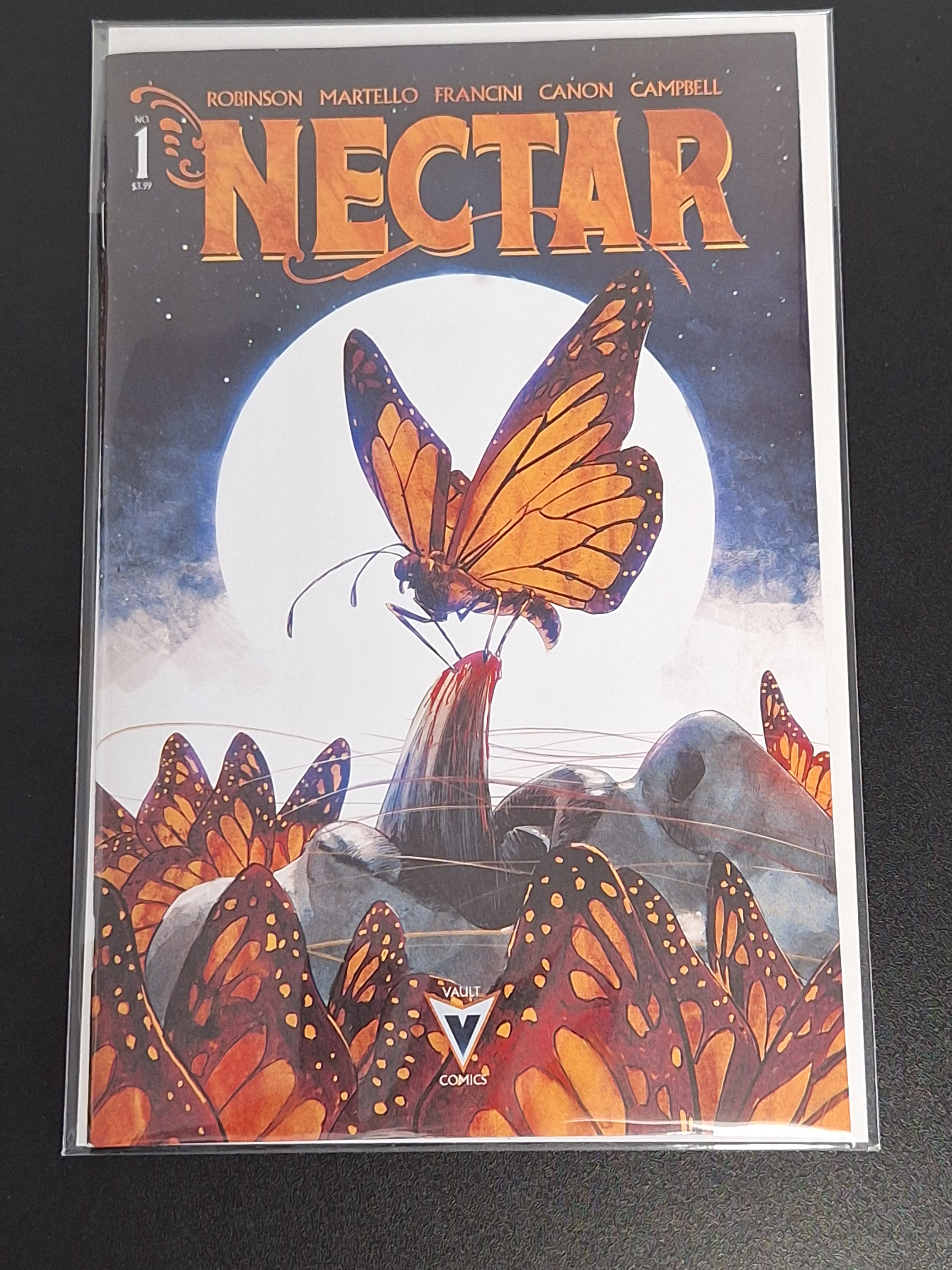 Nectar 1 Vault Comics 2026 Cover A First Printing