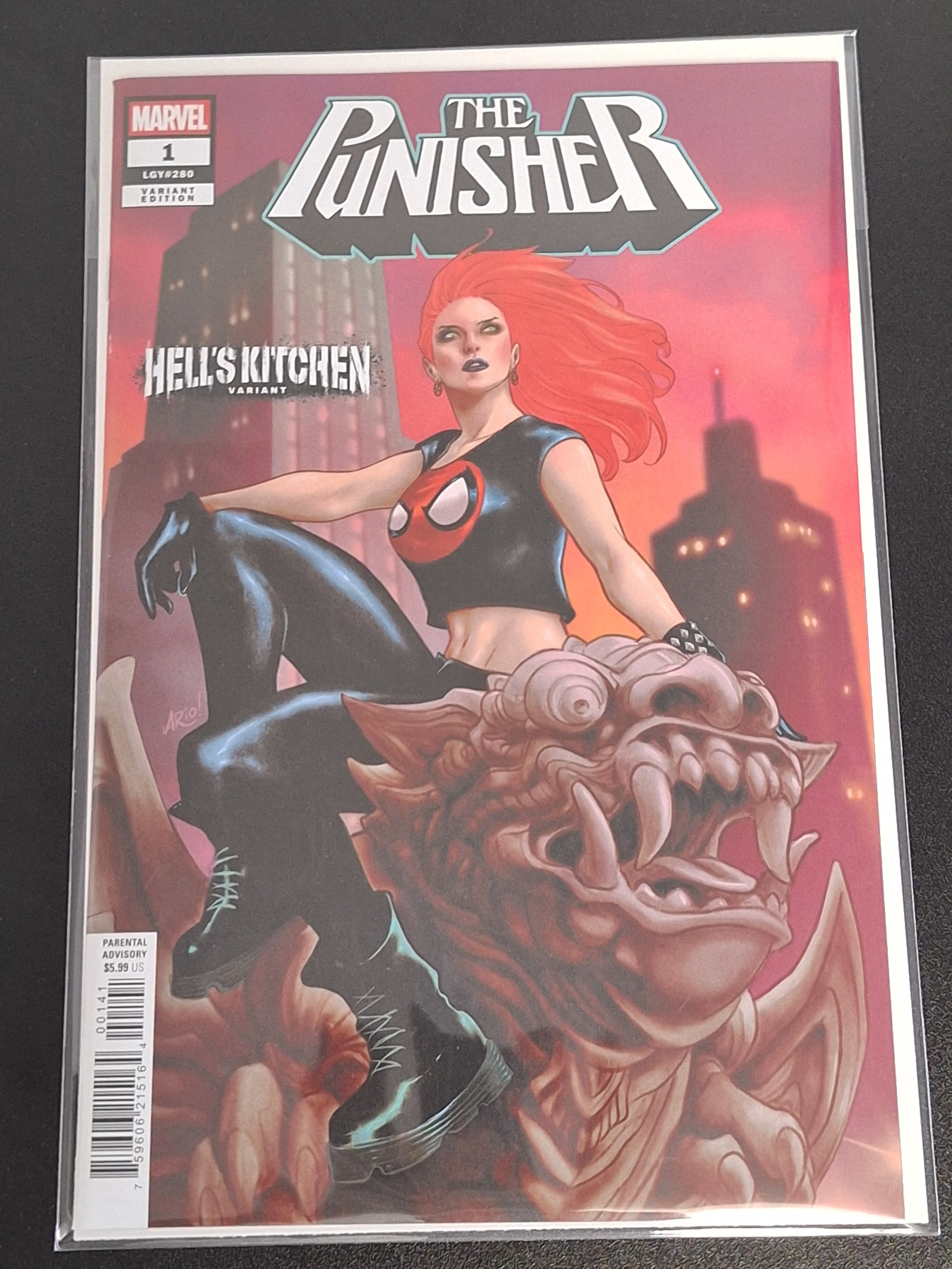 The Punisher 1 Marvel 2026 Hell's Kitchen Variant