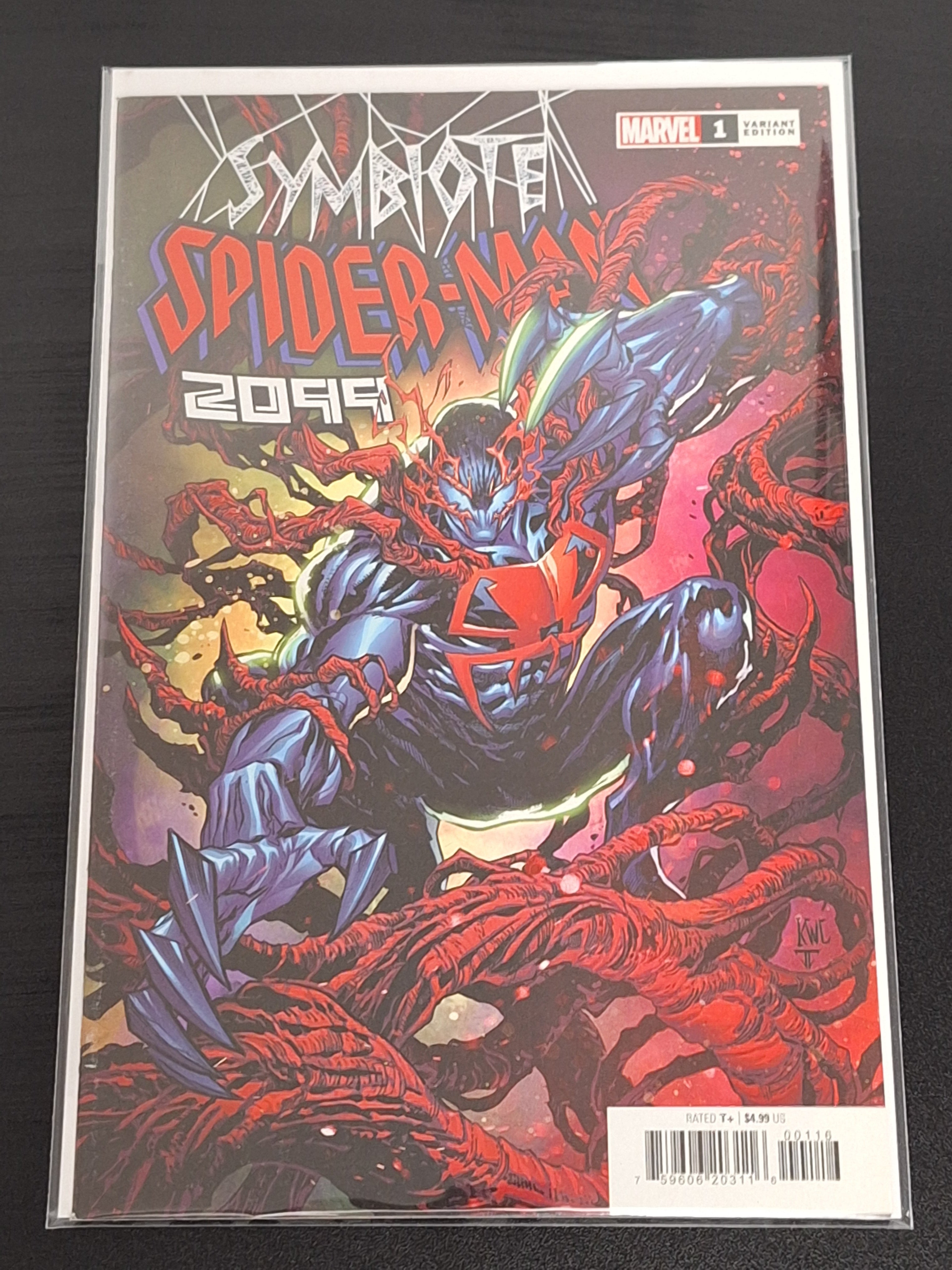 Symbiote Spider-Man 2099 1 Marvel 2024 Ken Lashley 1:25 Variant