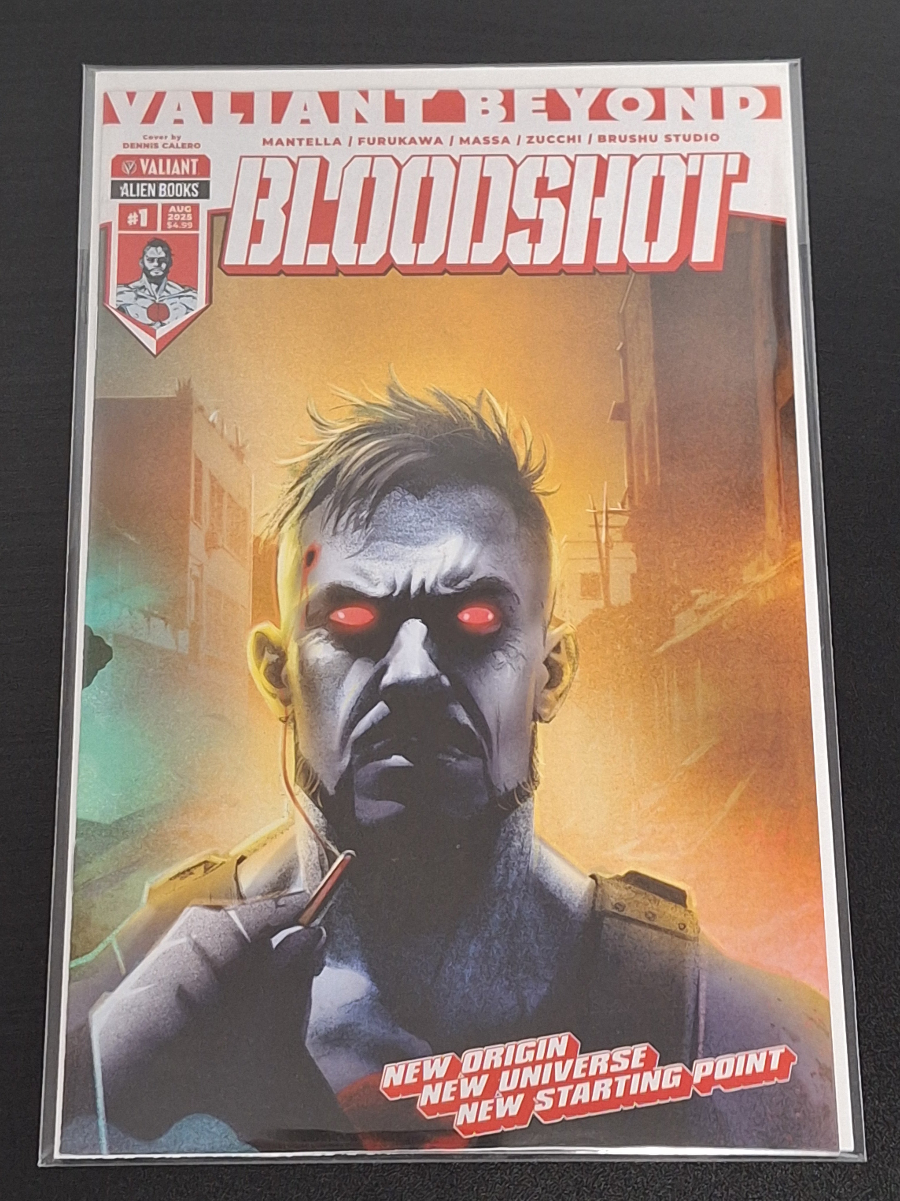 Bloodshot 1 Valiant Beyond 2025 Calero Variant
