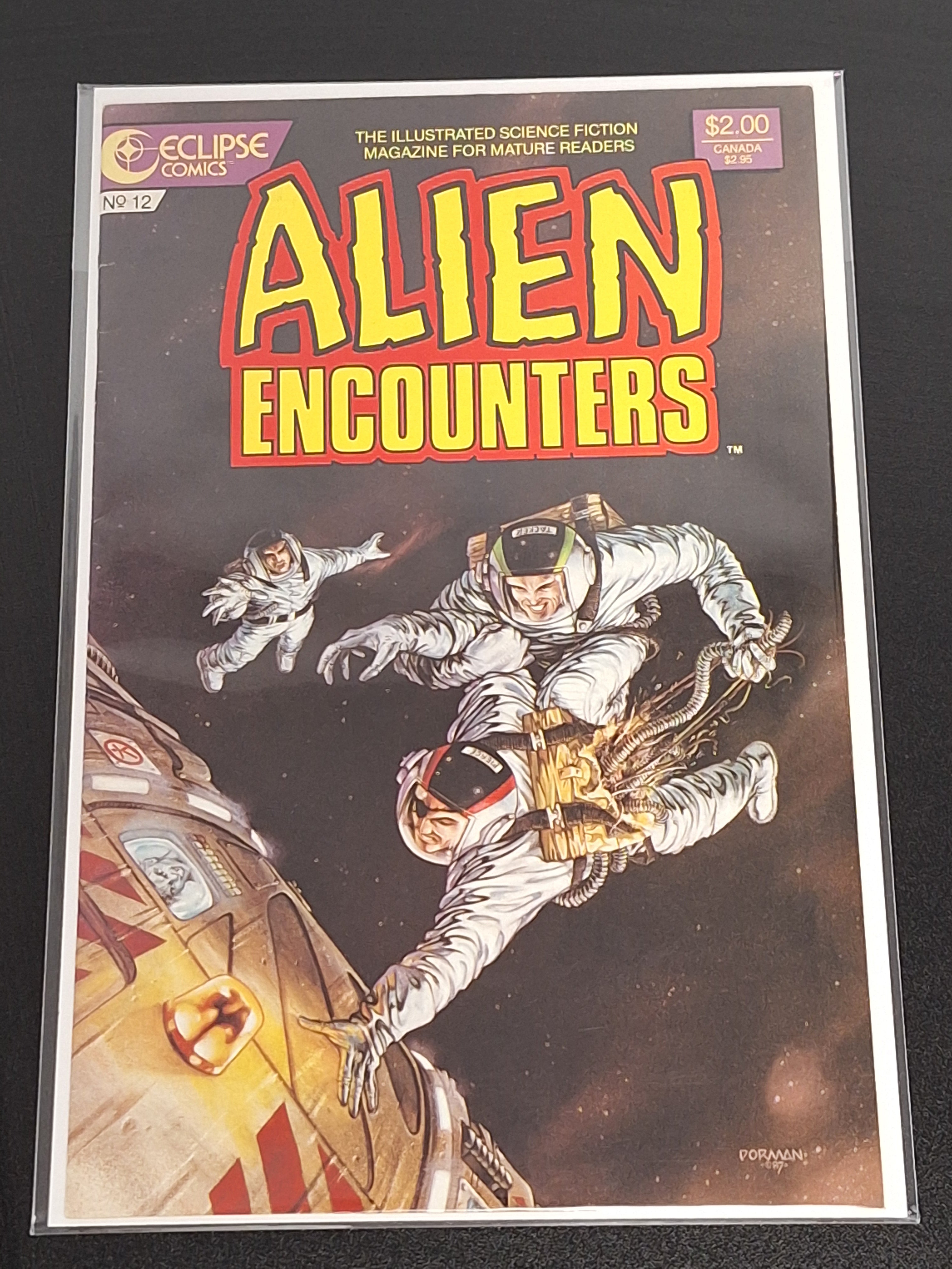Alien Encounters 12 Eclipse Comics 1987 Dave Dorman