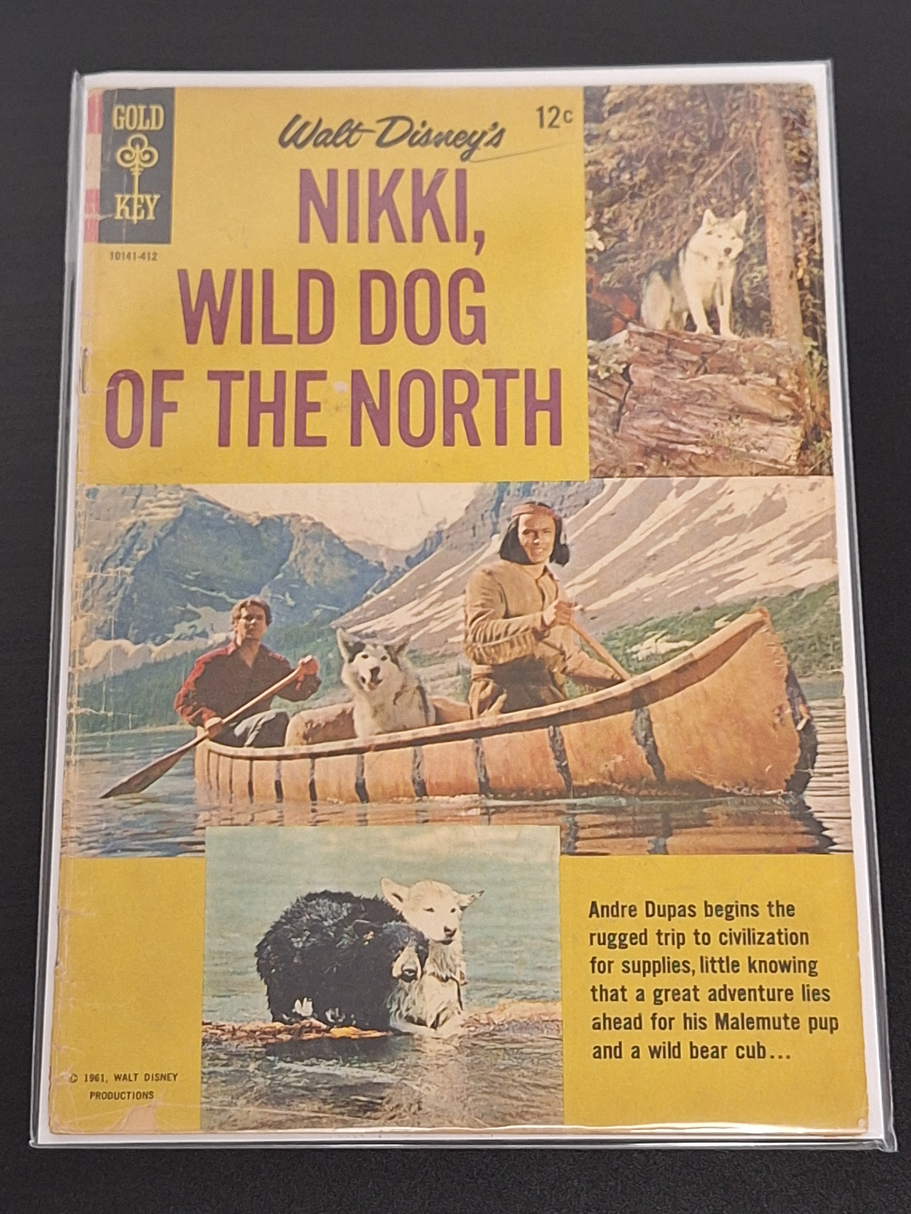 Walt Disney's Nikki, Wild Dog Of The North 1 Gold Key 1961