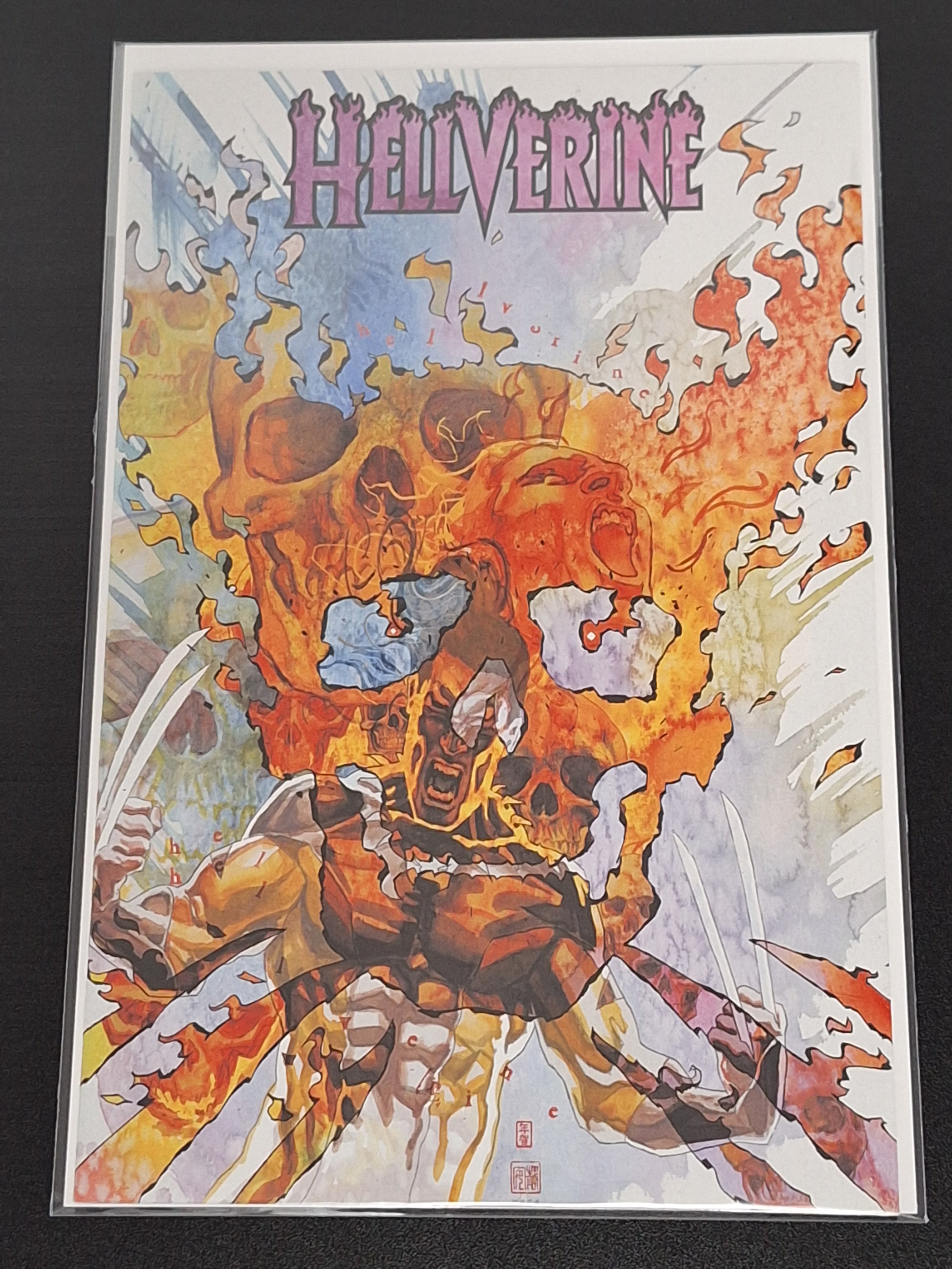 Hellverine 3 Marvel 2025 David Mack 1:25 Variant
