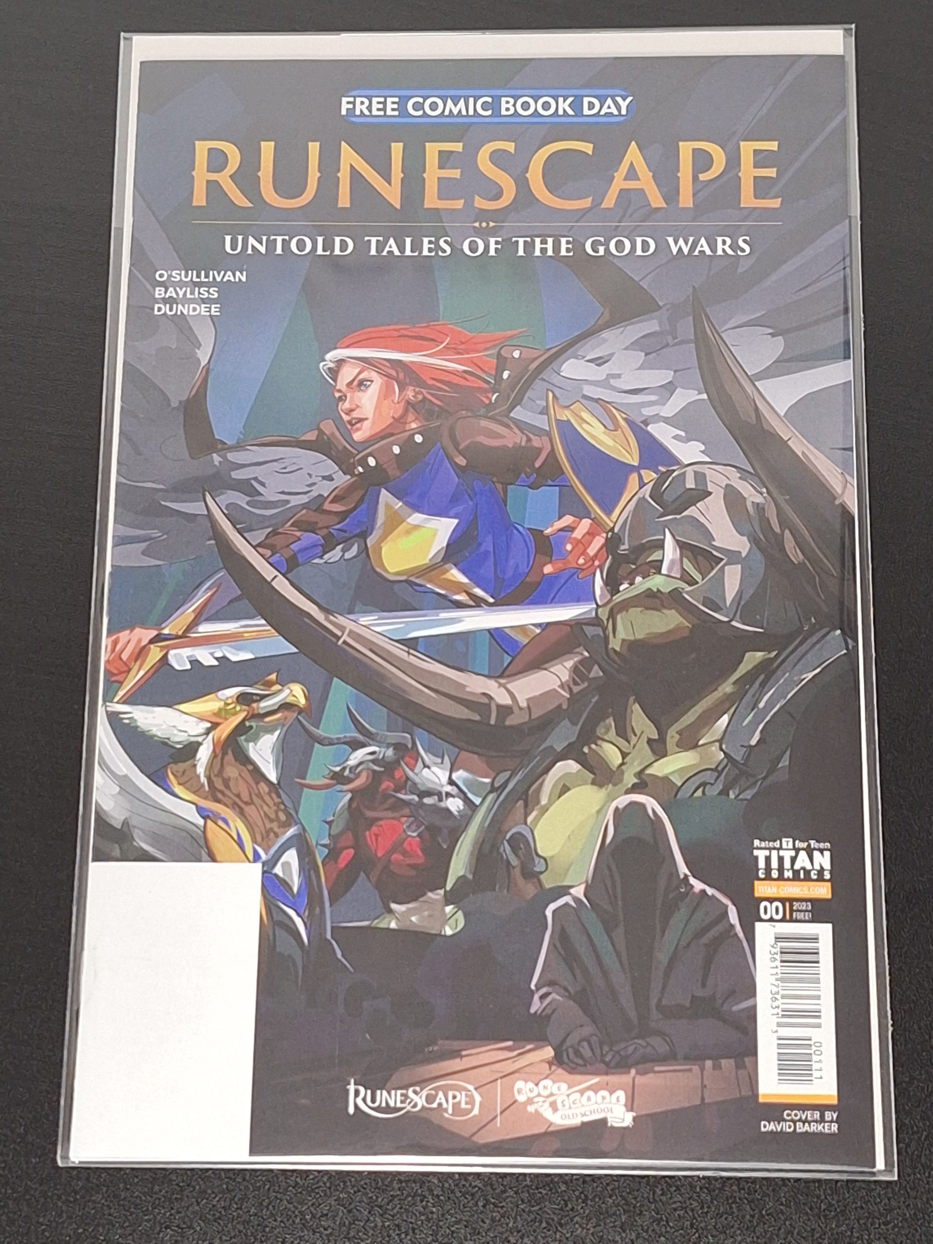 Runescape: Untold Tales Of The God Wars #00 Titan Comics 2023 FCBD