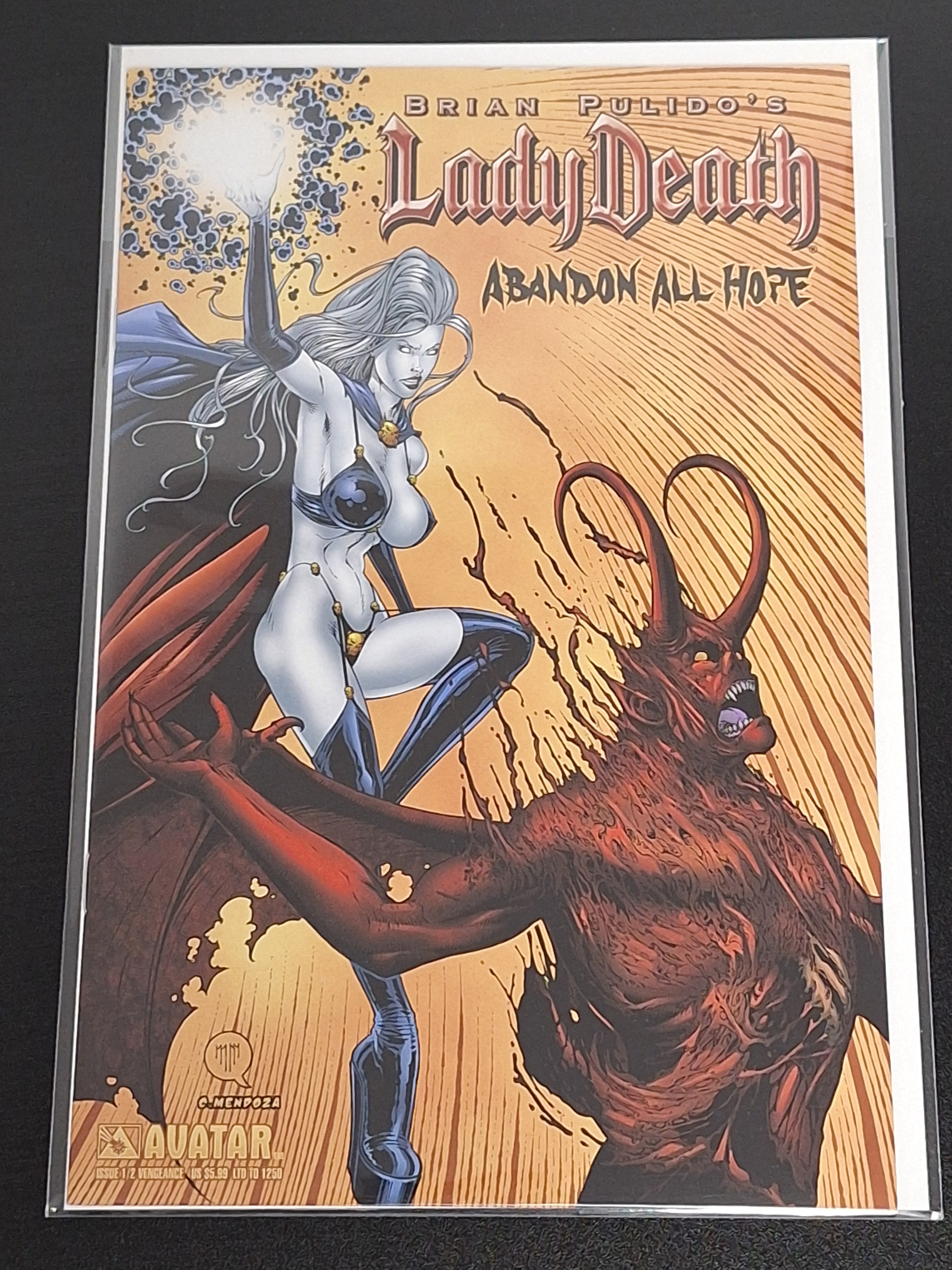 Lady Death Abandon All Hope 1/2 Avatar 2005 Vengeance Edition Ltd. 1250