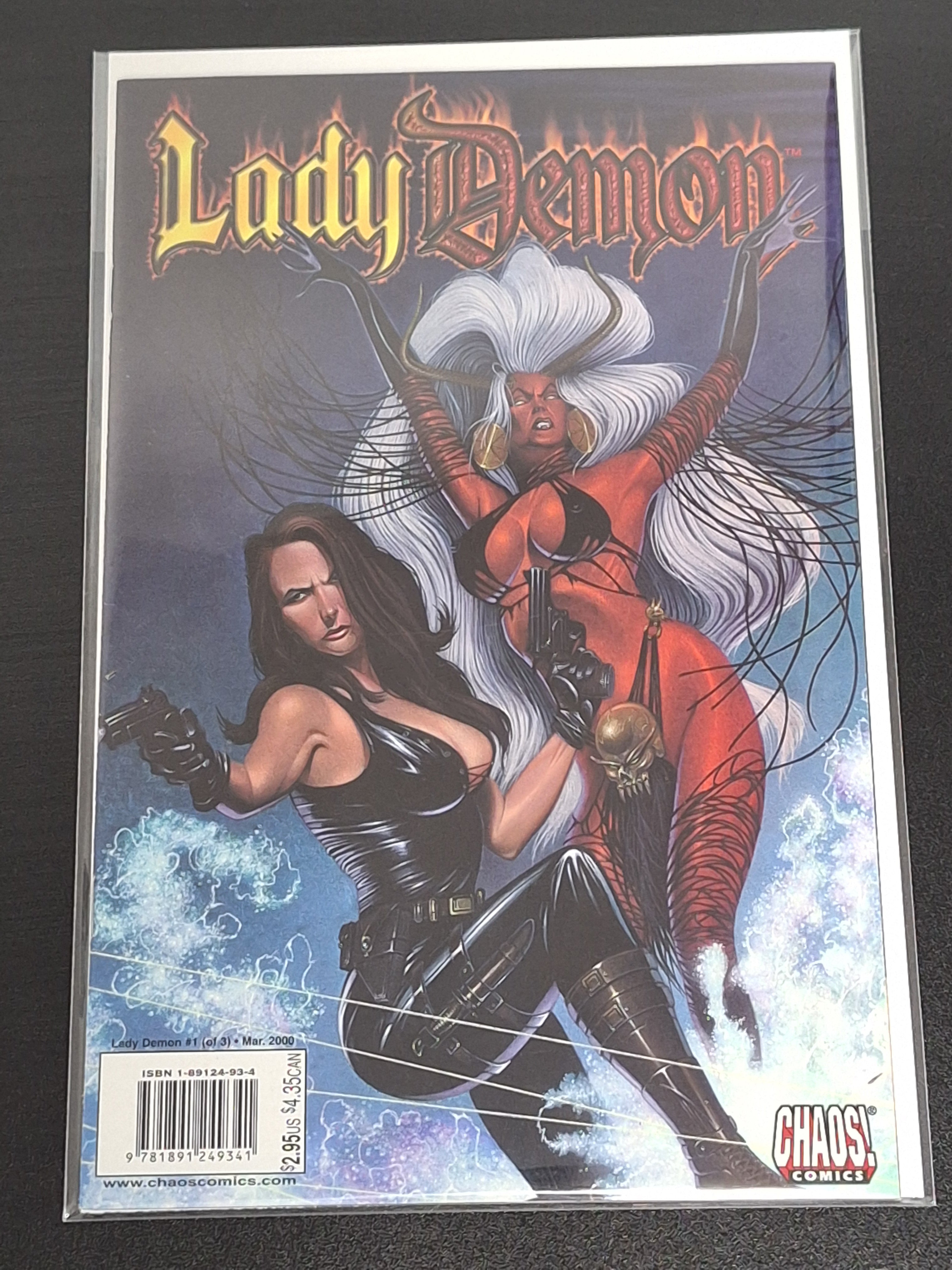 Lady Demon 1 Chaos! Comics 2000 Jason Jensen Cover A