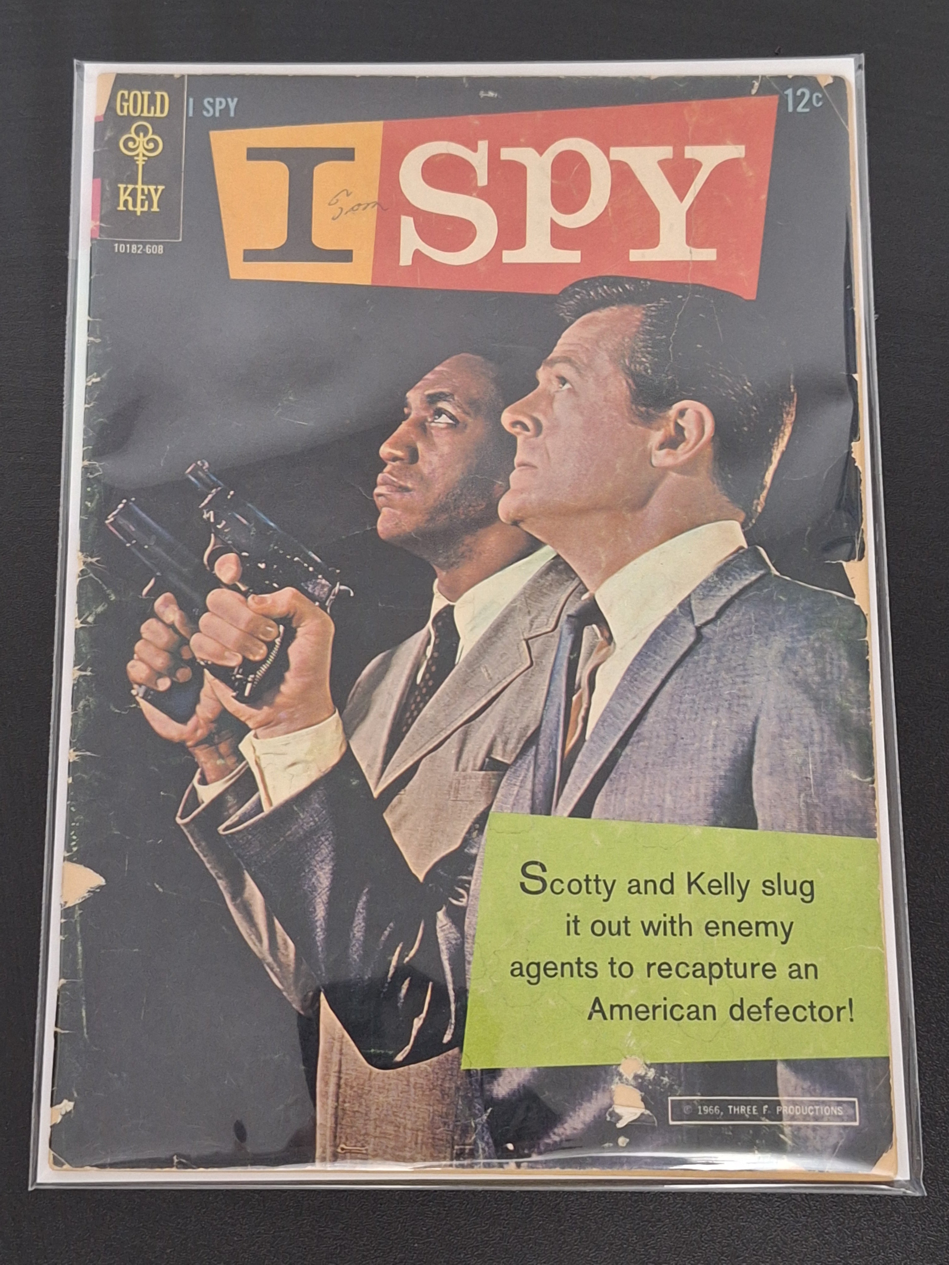 I Spy 1 Gold Key Comics 1966 Bill Cosby Photo Cover