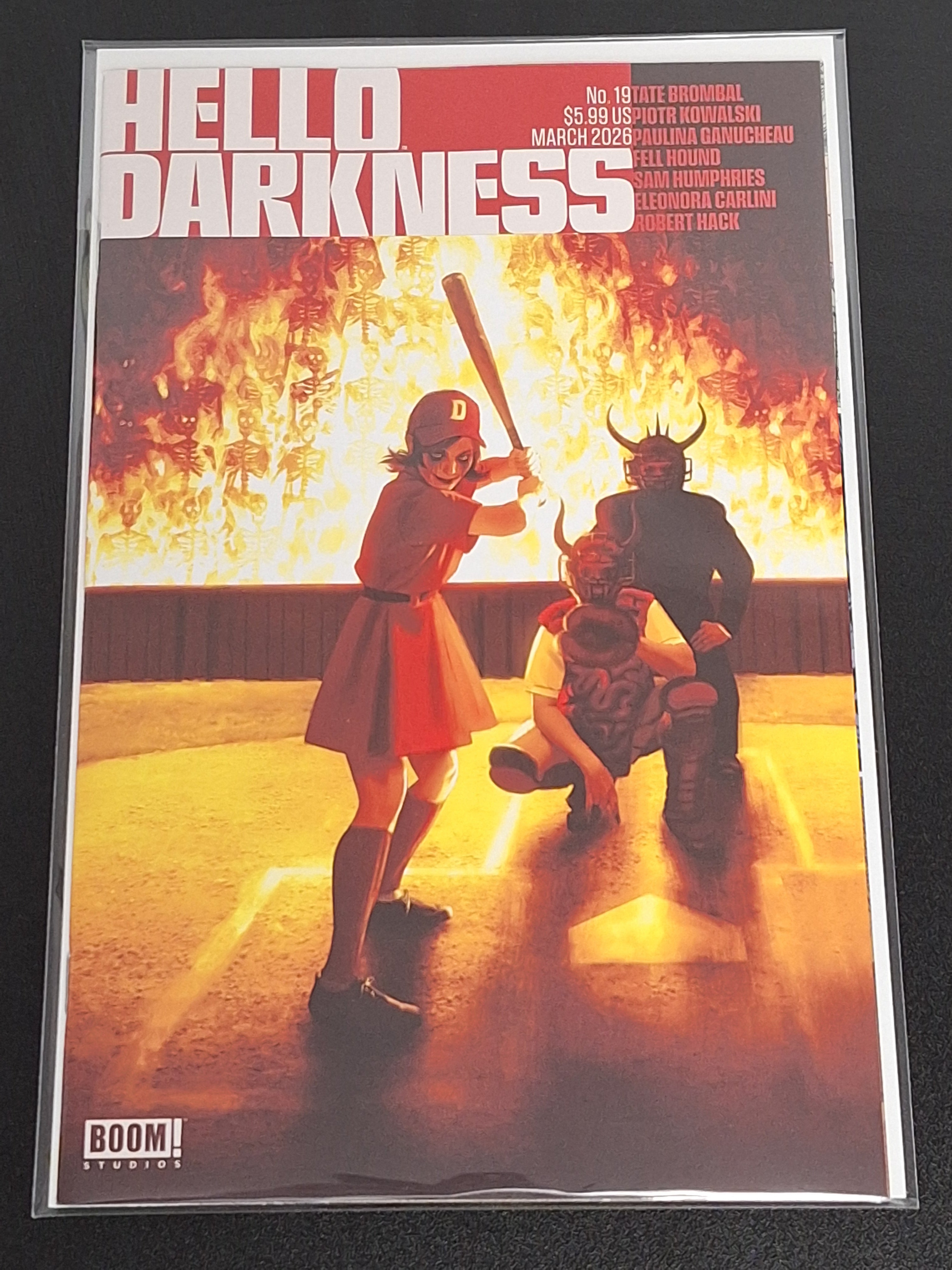 Hello Darkness 19 Boom! Studios 2026 Miguel Mercado FOC Variant