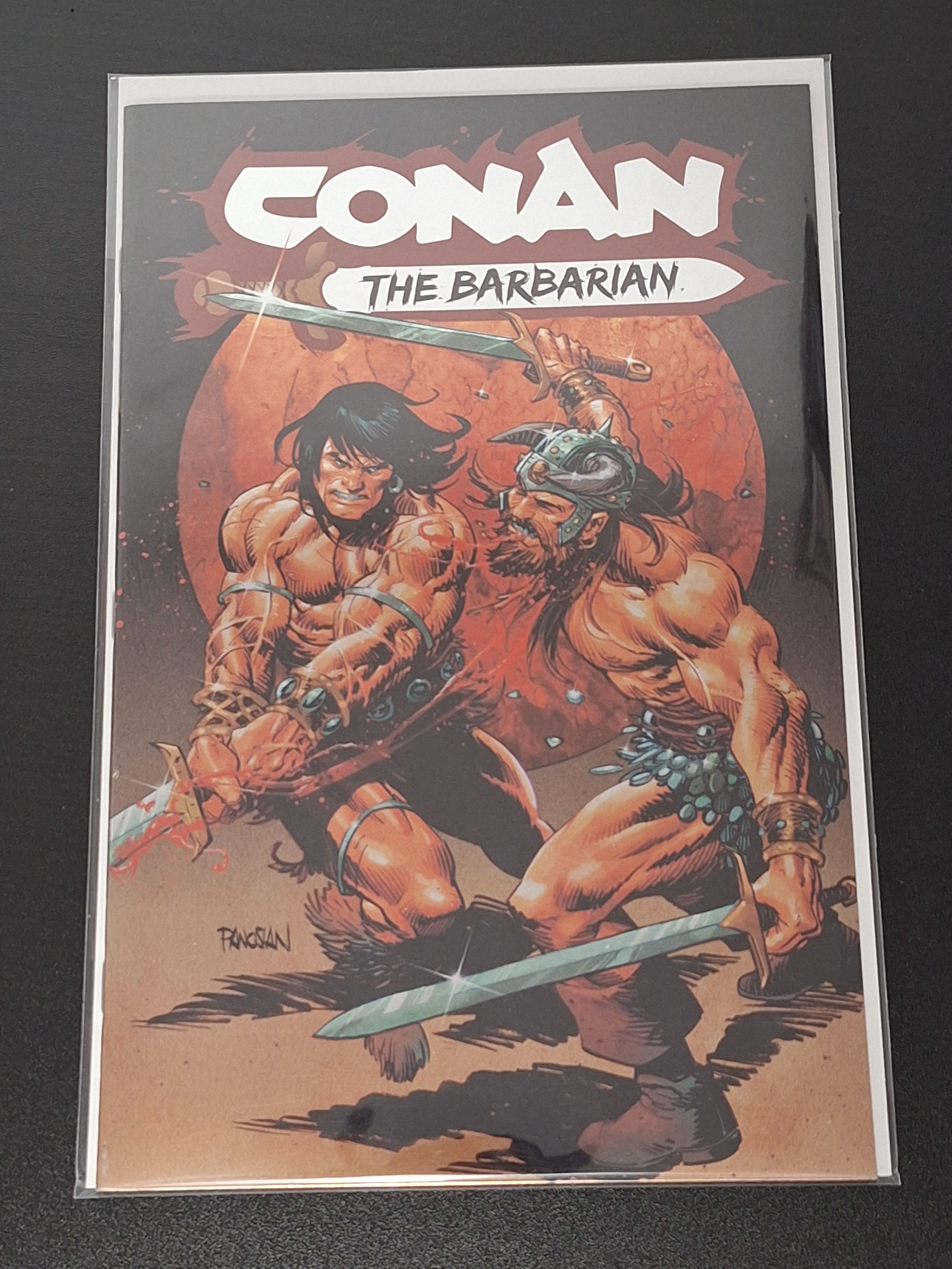 Conan The Barbarian 22 Titan Comics 2025 Dan Panosian Foil Variant