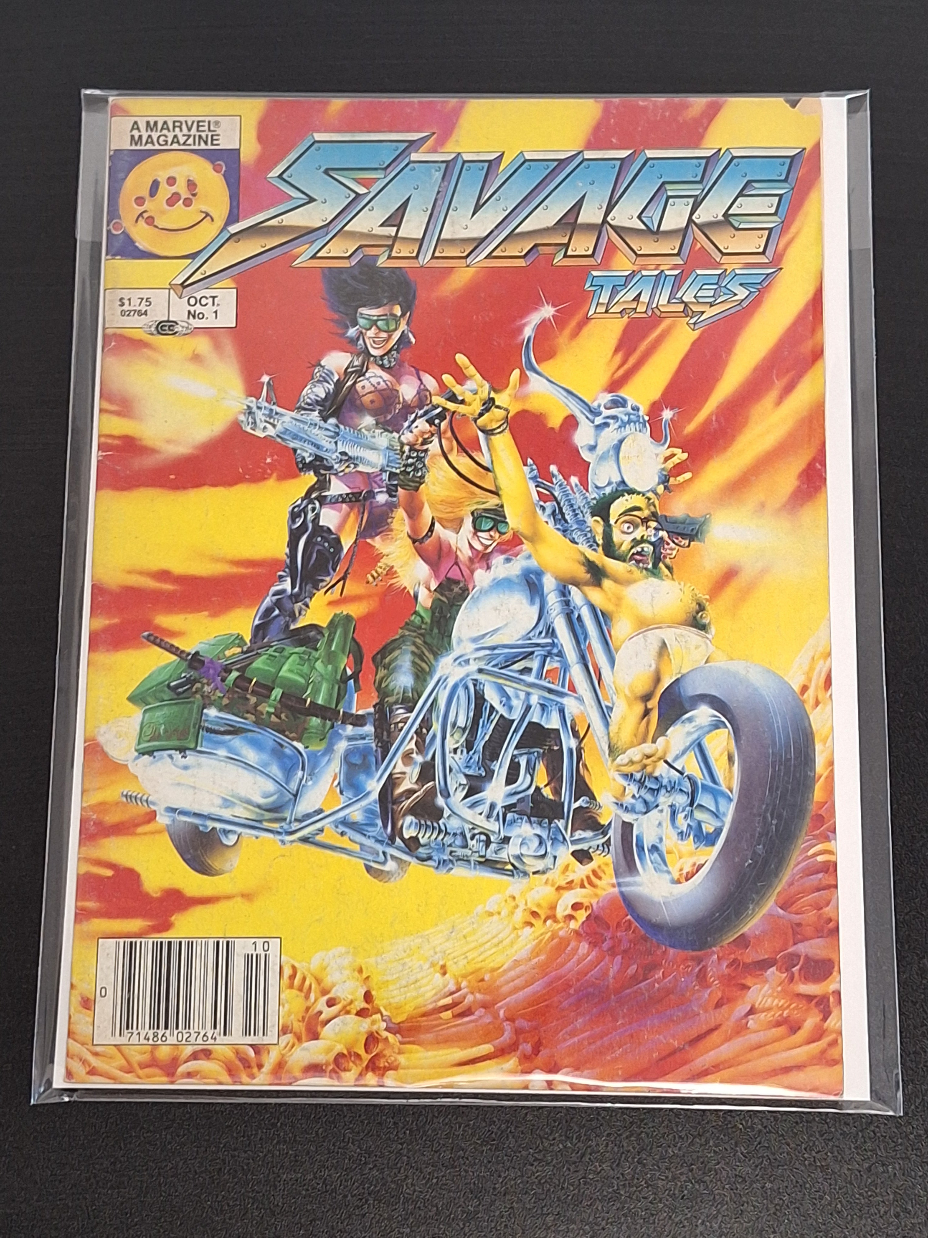 Savage Tales 1 Marvel Magazine 1985 Newsstand
