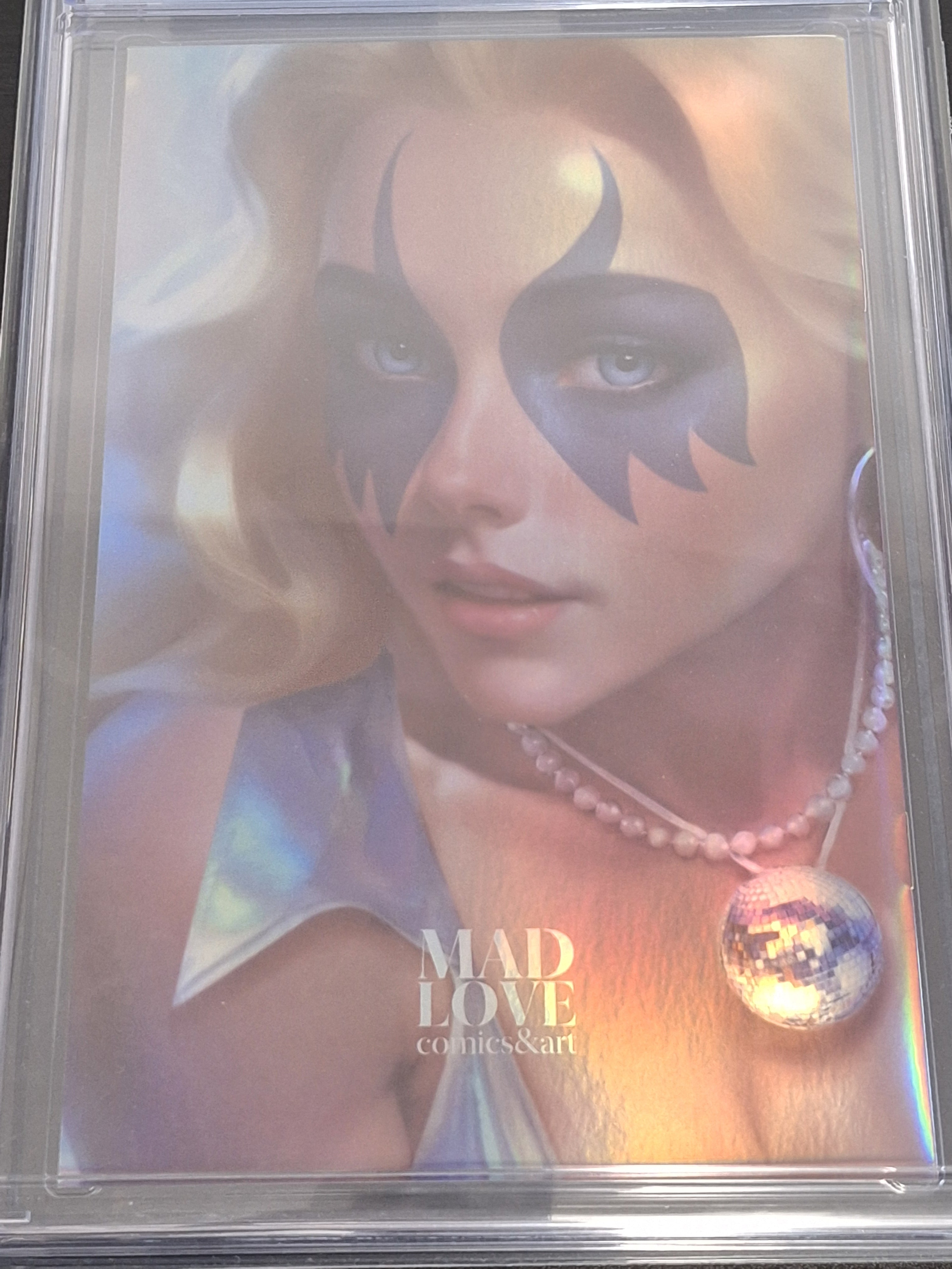 Nathan Lorenzana 2 Mad Love 2023 Virgin Rainbow Foil Edition Ltd. 10/10 CGC 9.8