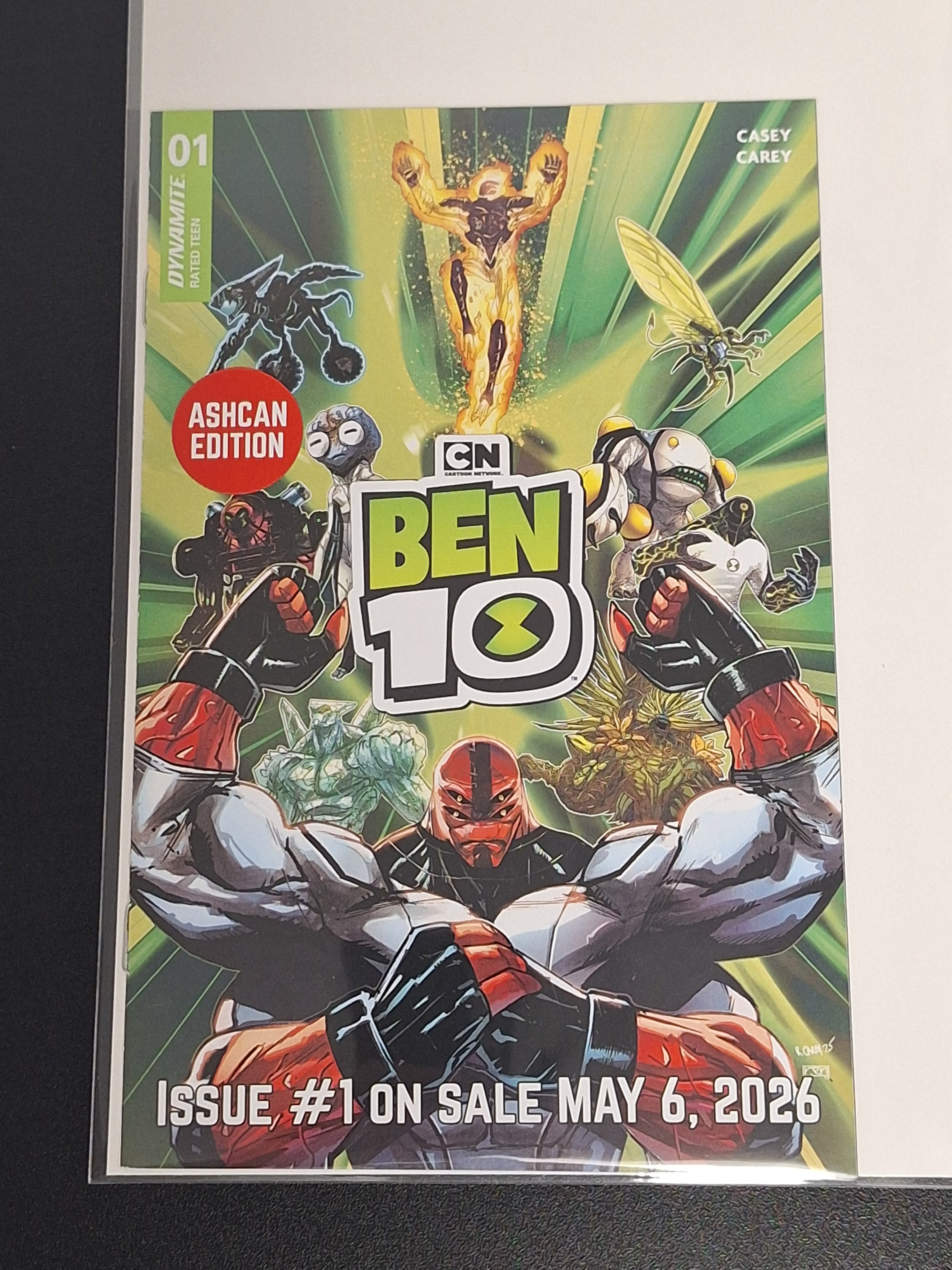 Ben 10 #1 Dynamite 2026 Cartoon Network Ashcan Preview Edition