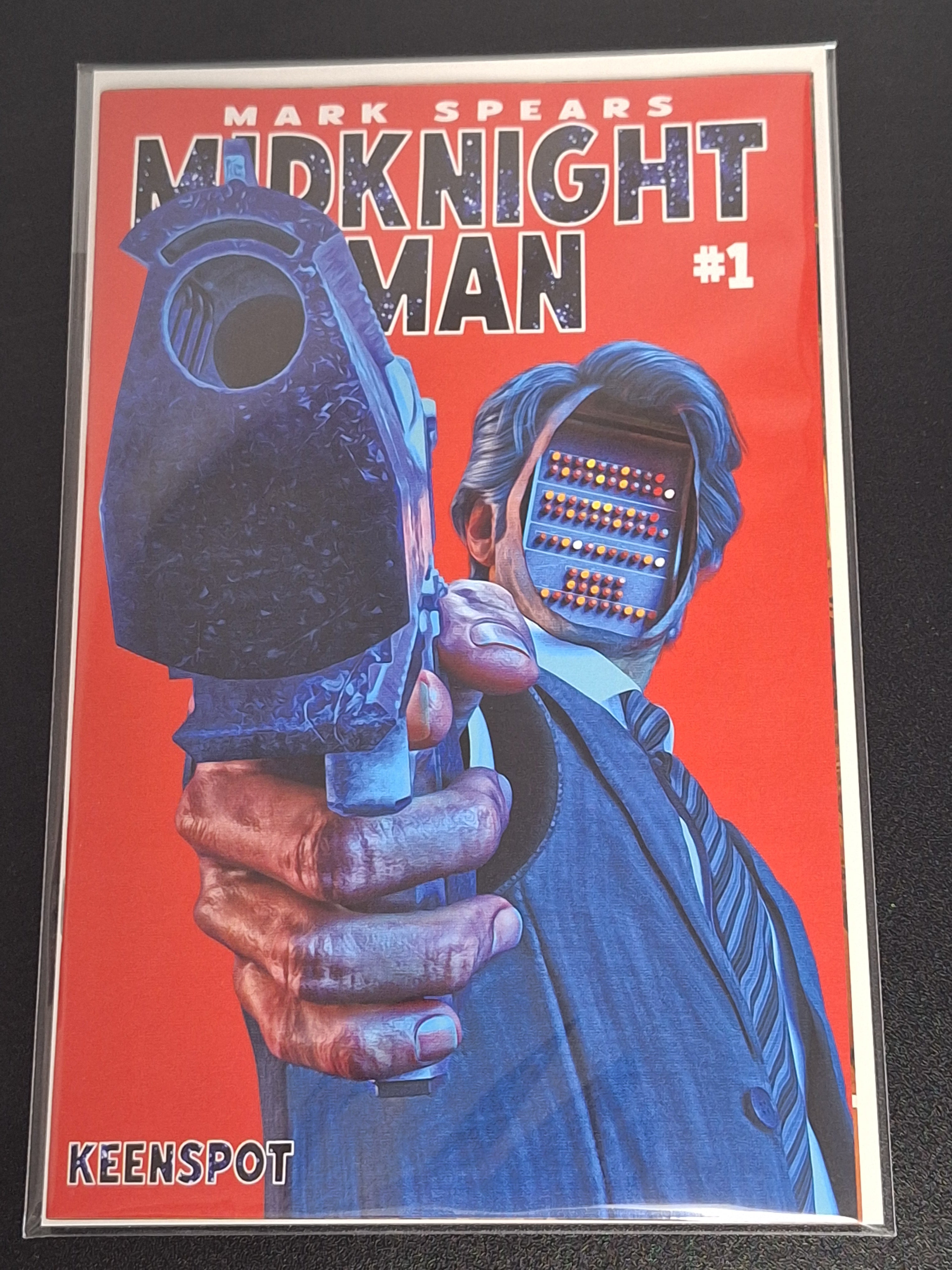 Mark Spears Midnight Man 1 Keenspot 2026 Cover C Face Off Variant