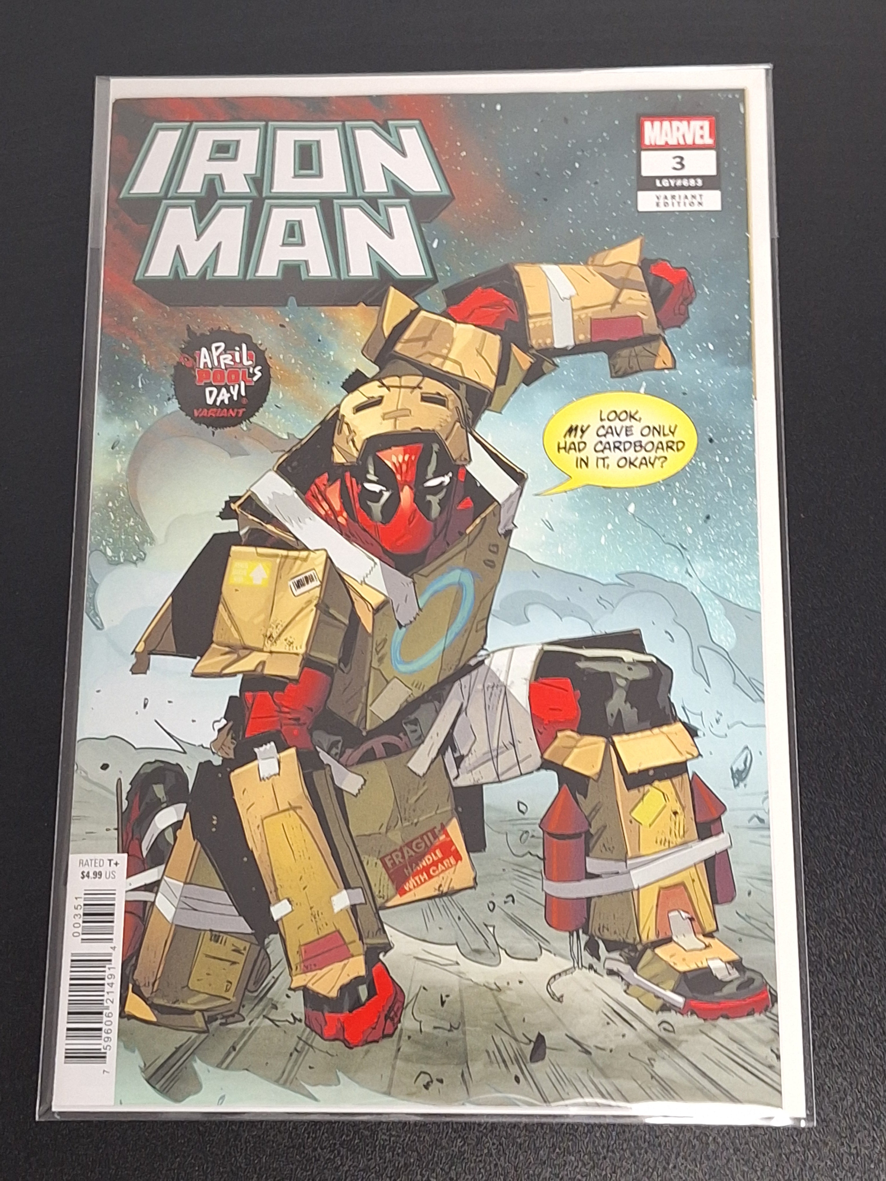 Iron Man 3 Marvel 2026 April Pool's Day Variant