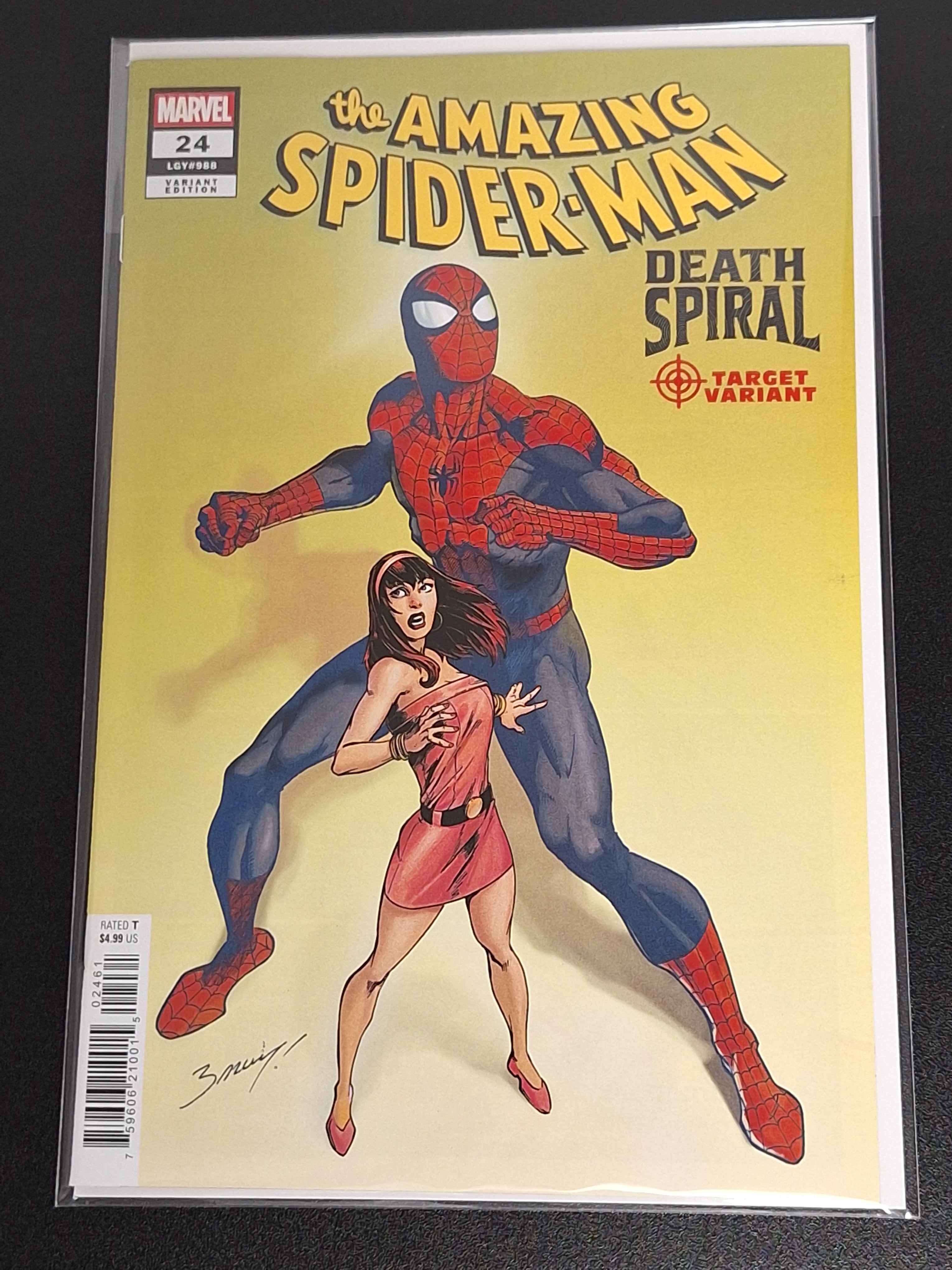 Amazing Spider-Man 24 Marvel 2026 Mark Bagley Target Variant