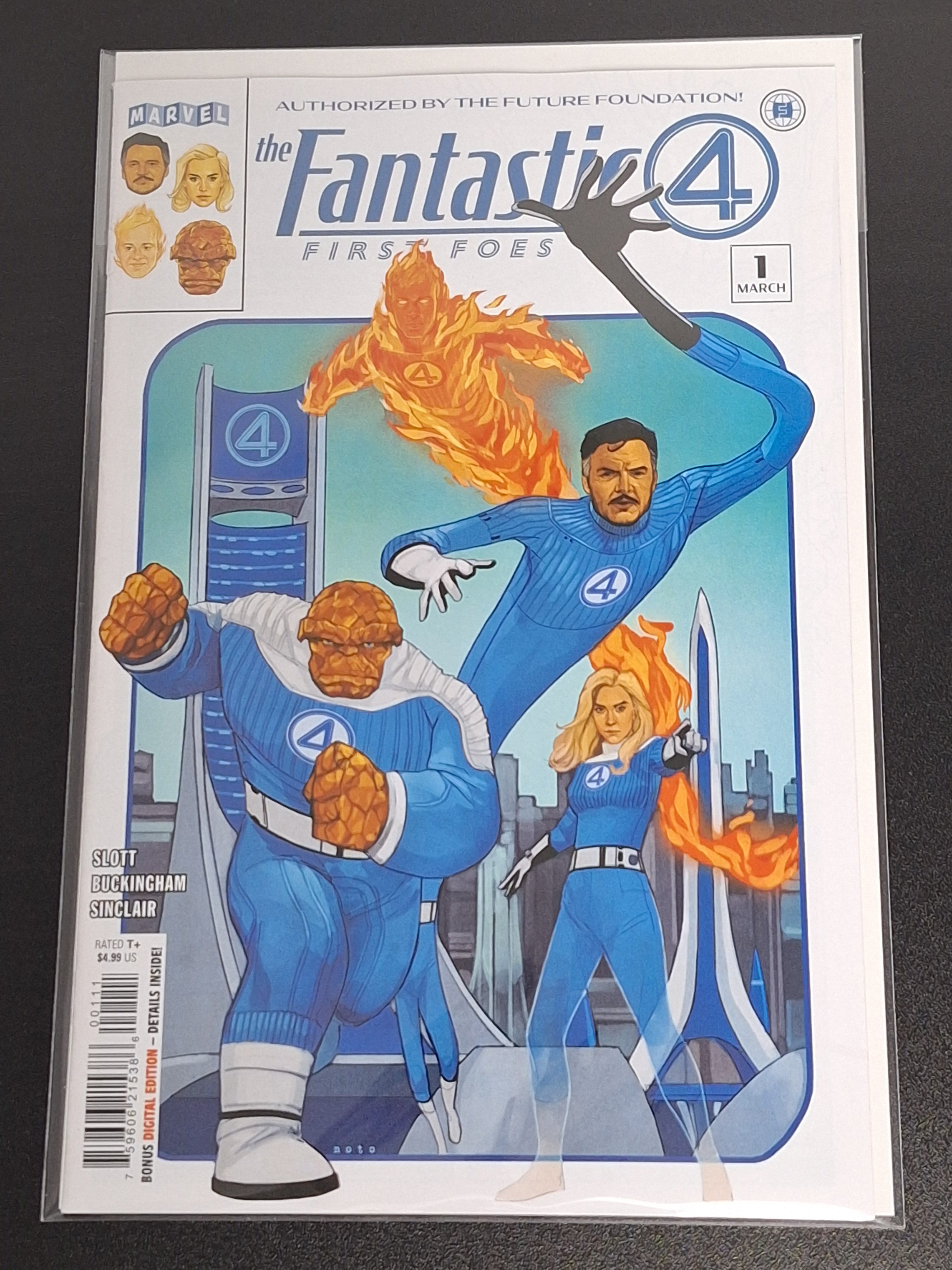The Fantastic Four: First Foes 1 Marvel 2026 Phil Noto Cover A