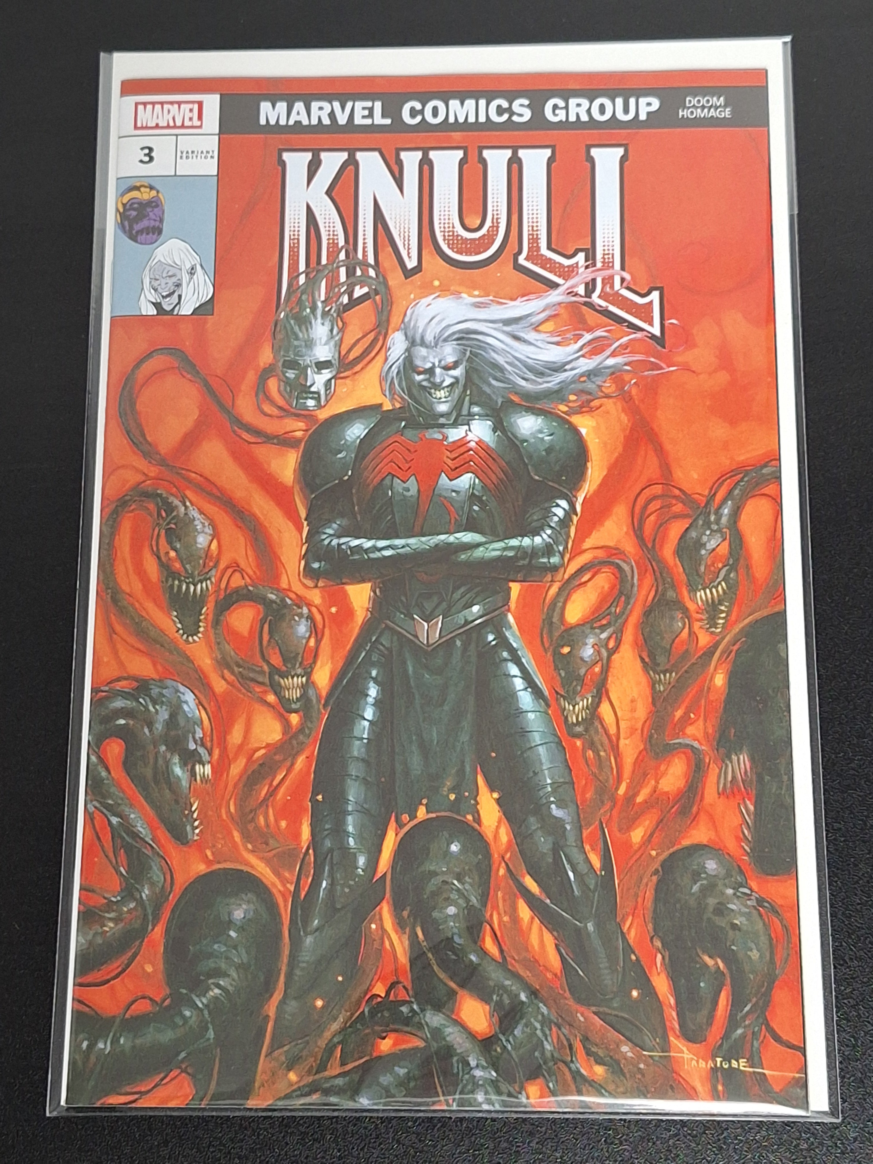 Knull 3 Marvel 2025 Paratore Doom Homage Variant