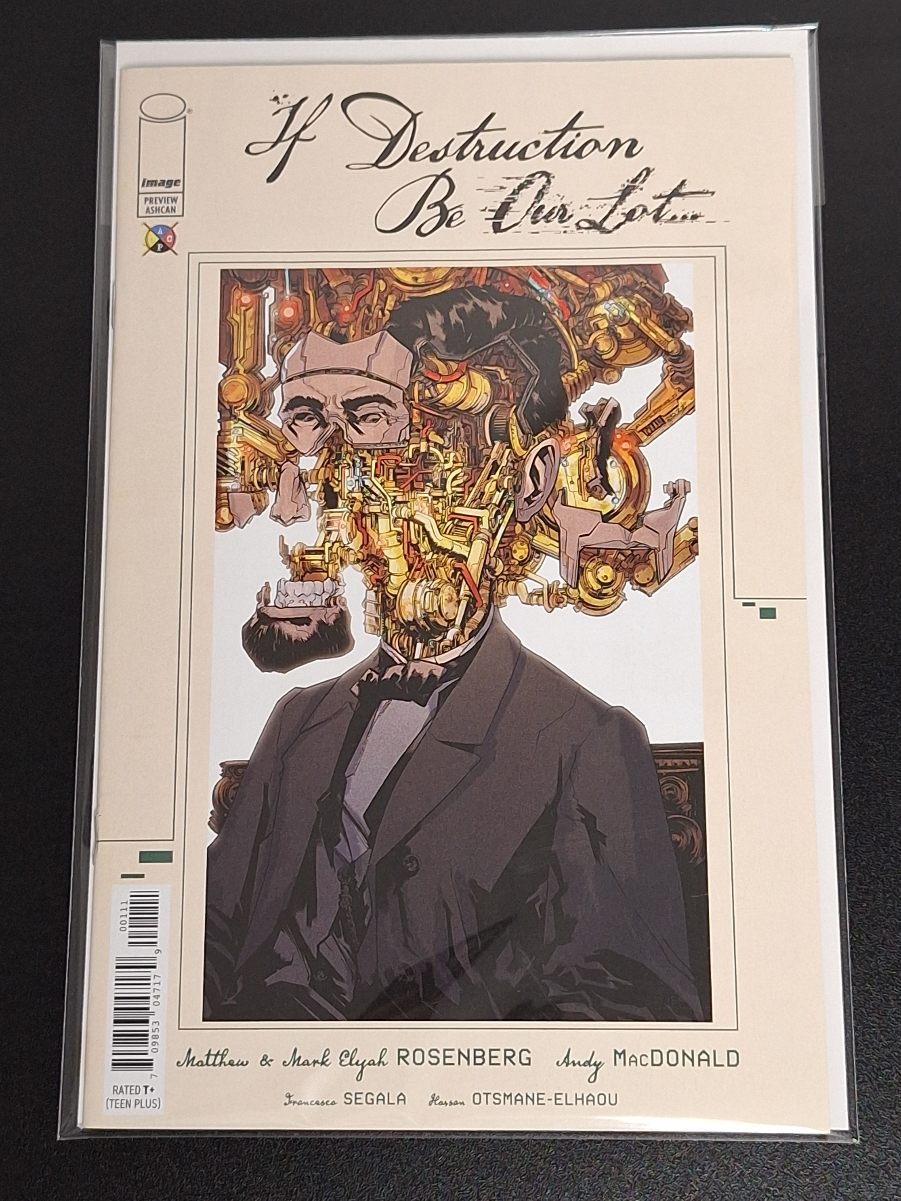 If Destruction Be Our Lot... 1 Image 2026 Preview Ashcan Edition One Per Store